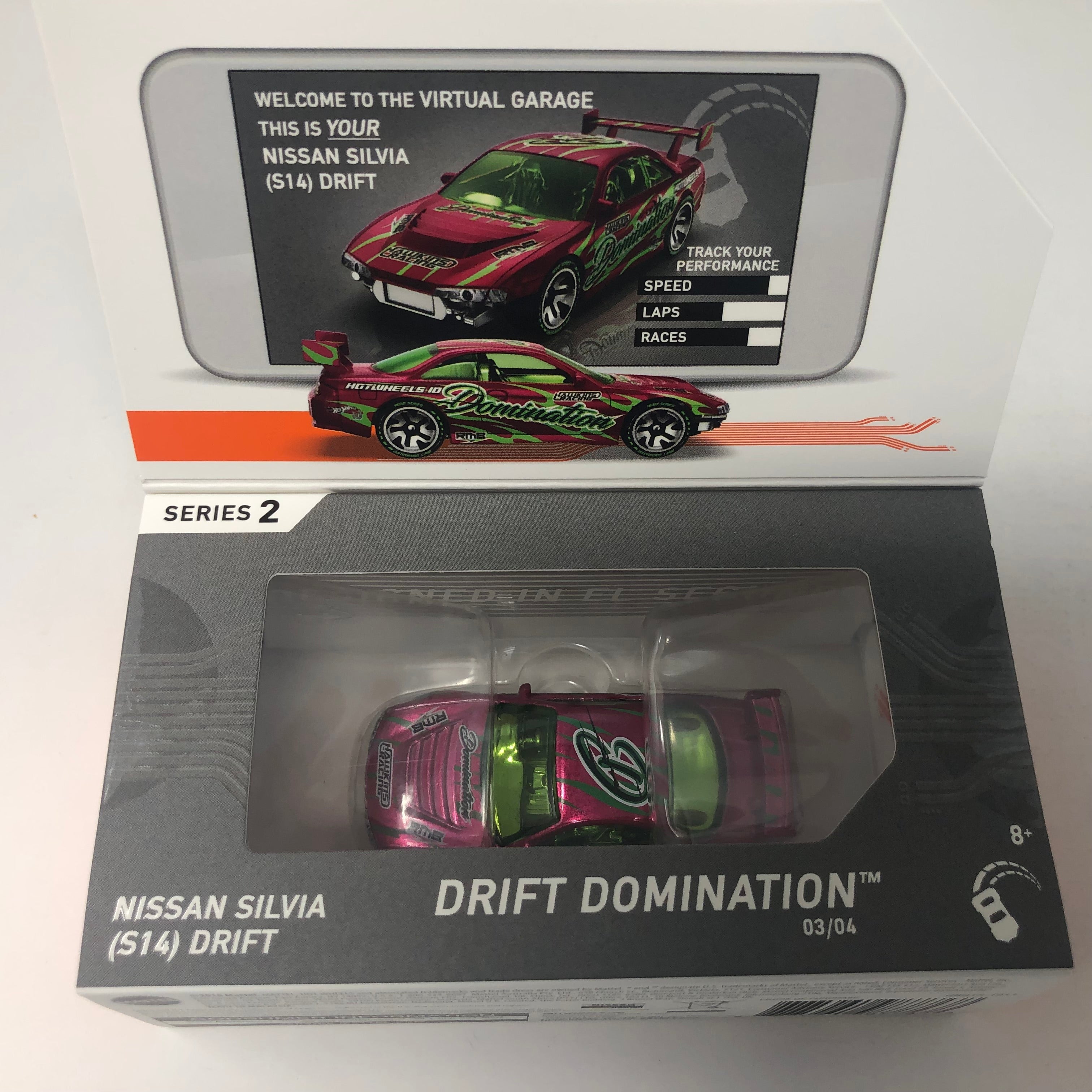 Nissan Silvia S14 Drift * Hot Wheels ID Car Series Limited Run Collectible、mySite、hgirdovlk