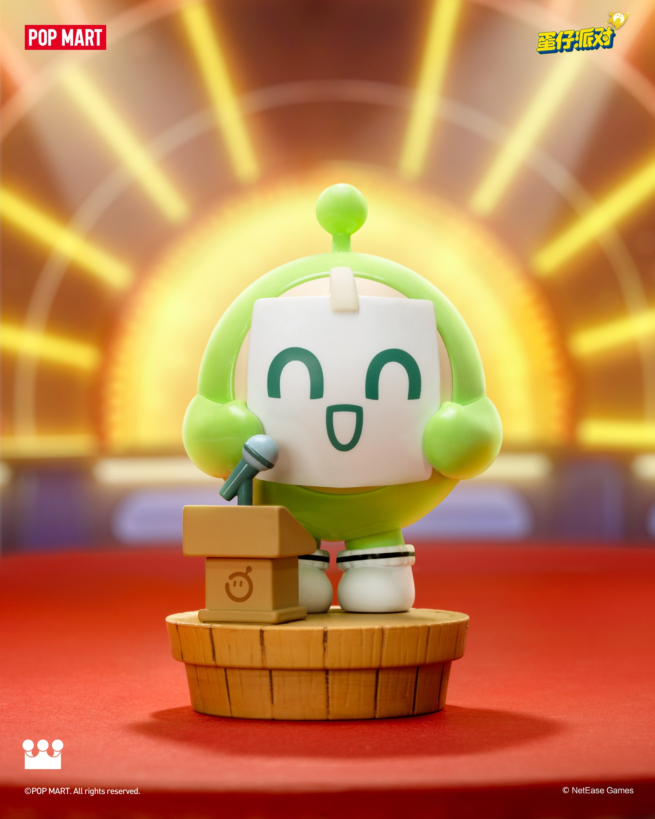  POP MART Eggy Party: Colorful Playland Classic Series Figures、mySite、greenlandpopulation