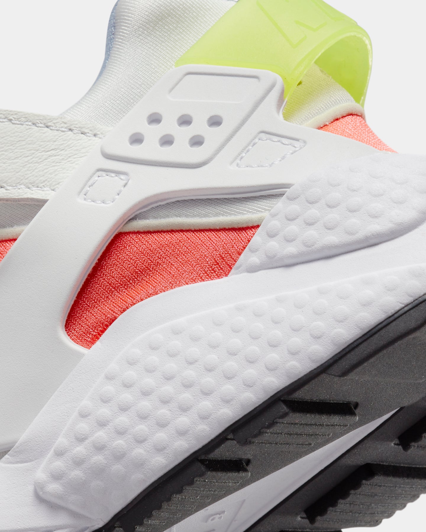 Nike Women's Air Huarache White/Volt/Bright Crimson/Black、mySite、zt4zffjzw
