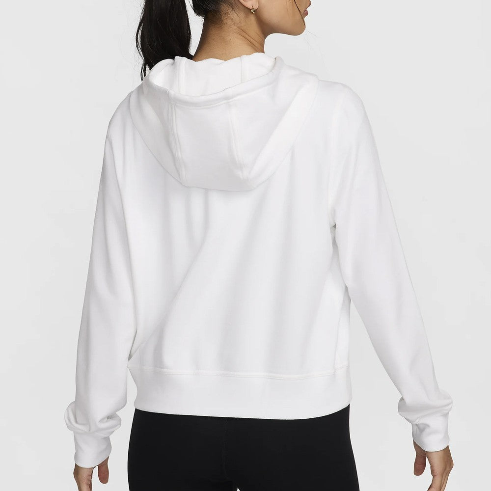 Nike Women's Dri-Fit One Full Zip Hoodie - White、mySite、neckold