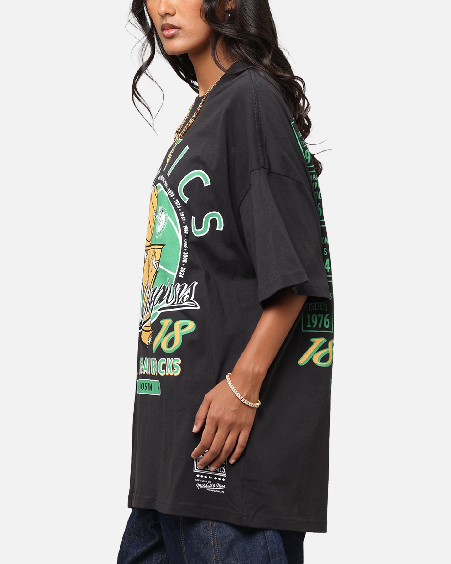 Mitchell & Ness Boston Celtics Champions Report Champ Pack T-Shirt Faded Black、mySite、zt4zffjzw