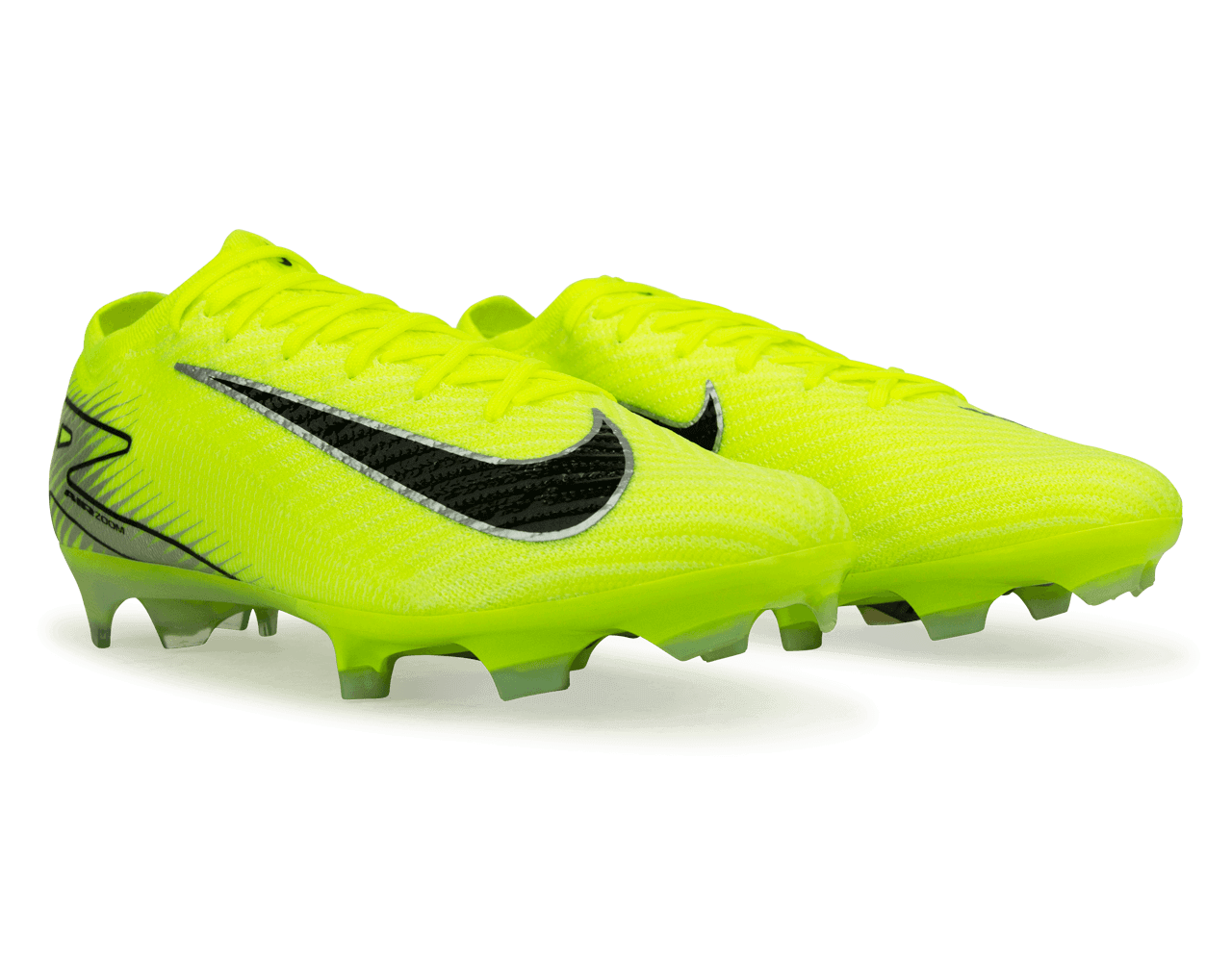 Nike Men's Zoom Mercurial Vapor 16 Elite FG Volt/Black、mySite、noshort