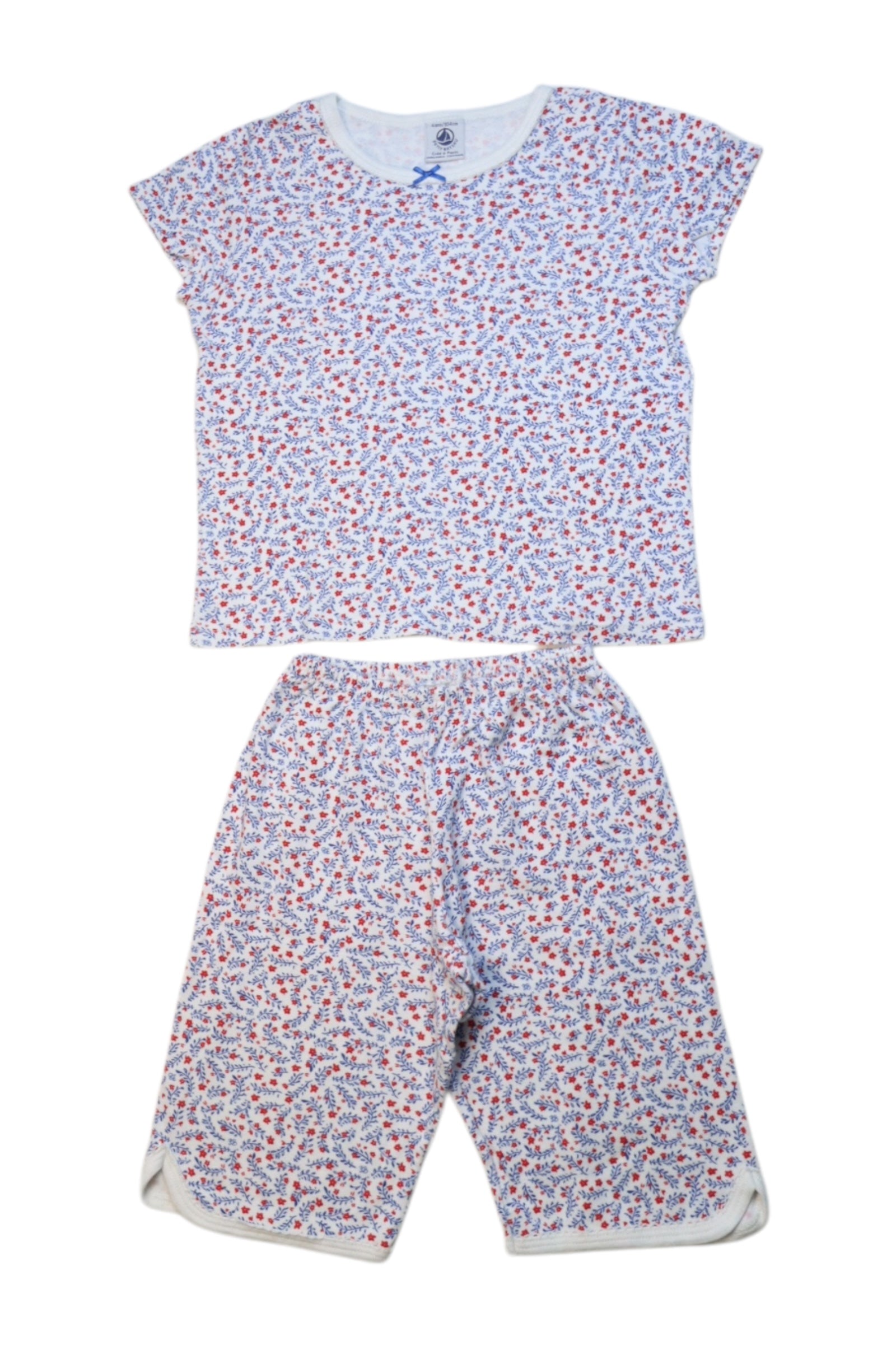 Petit Bateau Floral Shorts Set 4T、mySite、g9winljtr