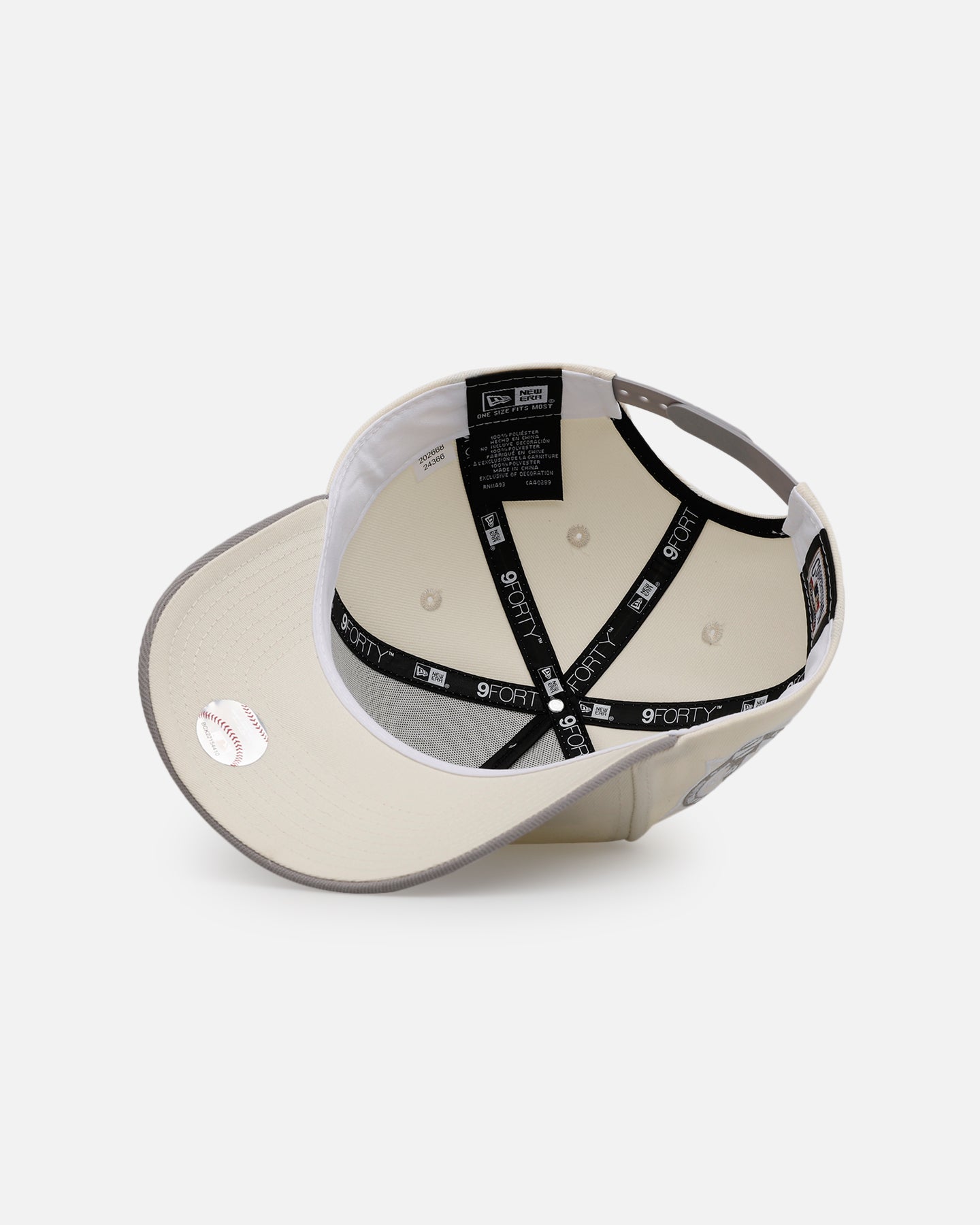 New Era Cleveland Guardians 'Too Clean' 9FORTY A-Frame Snapback Chrome、mySite、zt4zffjzw