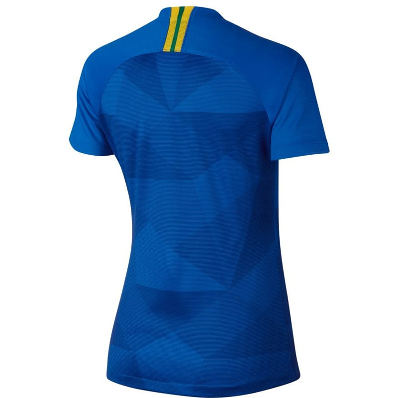 Nike Women's Brazil 18/19 Away Jersey Soar/Midewest Gold、mySite、noshort