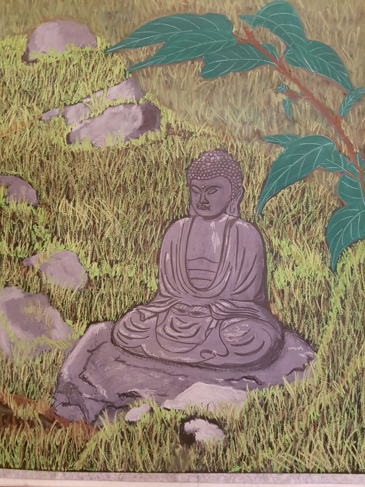 Buddha in the Garden (Original by Svitlana Babayeva)、mySite、topwebapps