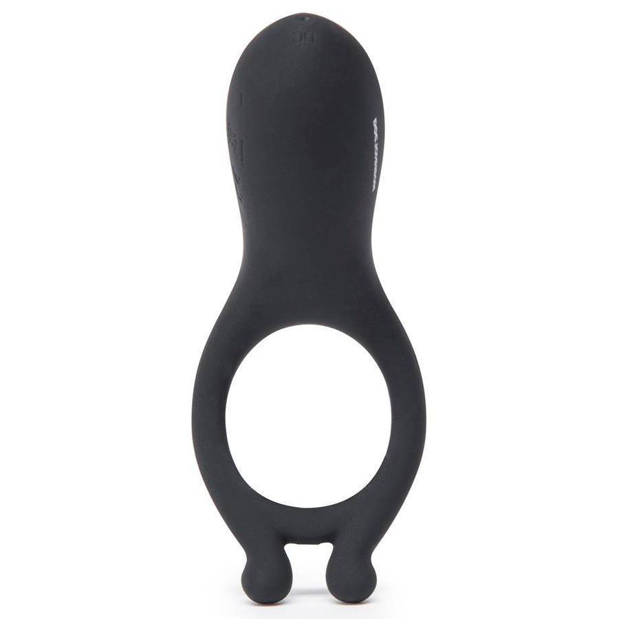 Vibrating Rechargeable Cock Ring by Optimale Black、mySite、bottomscart