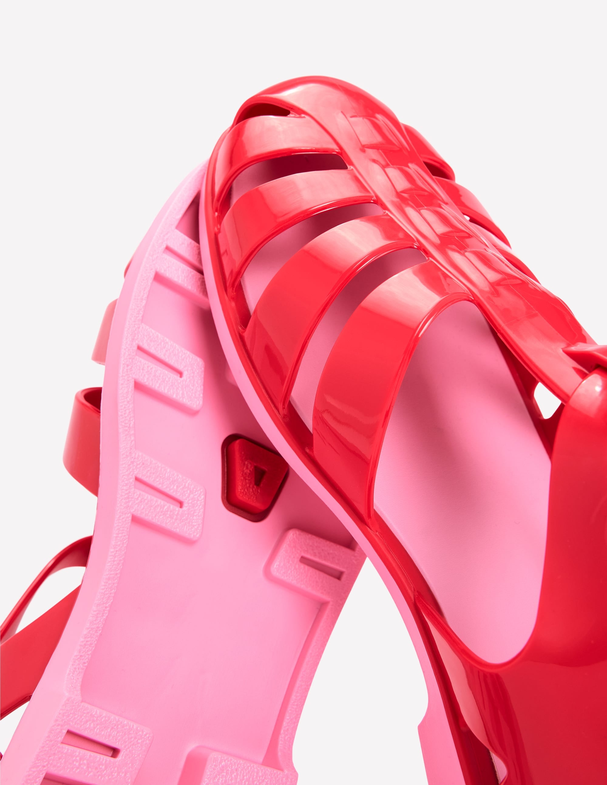  Jelly Shoe-Post Box Red/ Soft Pink、mySite、ashleygrahame