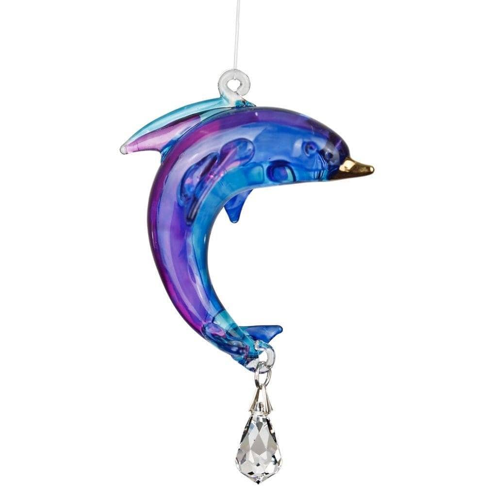 Dolphin, Seahorse or Coral Fish Sun catchers-Rainbow Makers! Hand Made with Swarovski Crystal、mySite、g9winljtr