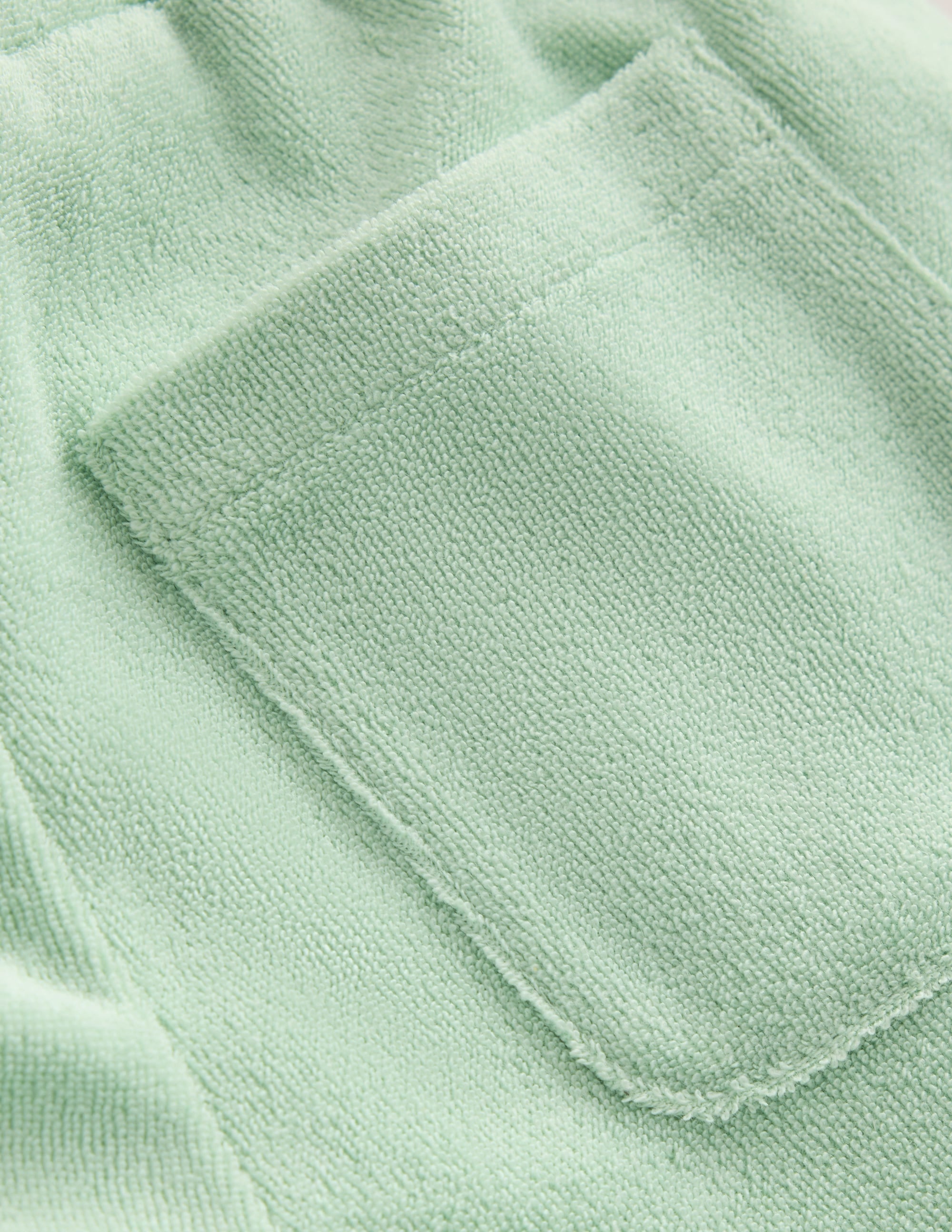  Frill Hem Towelling Shorts-Pistachio Green、mySite、ashleygrahame