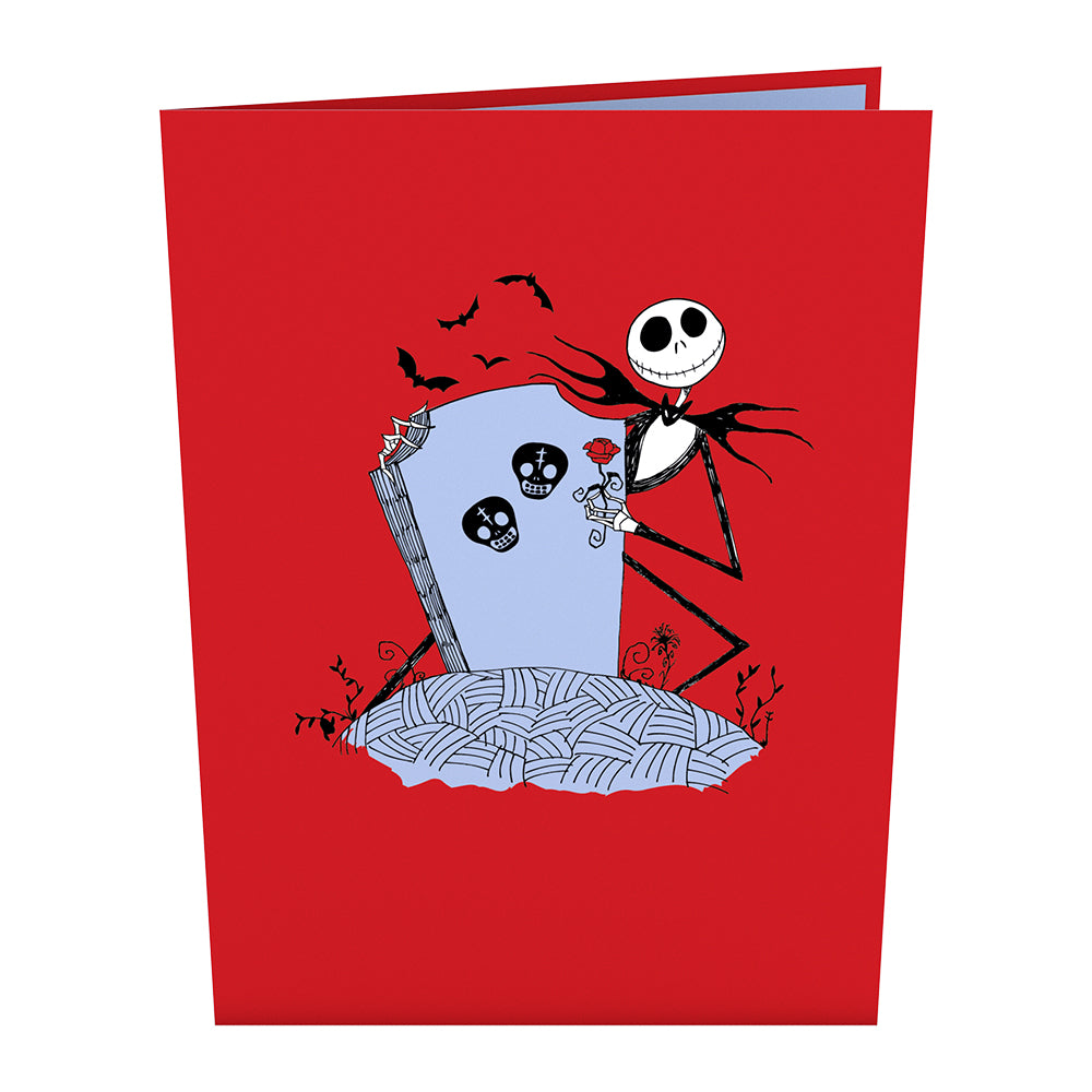 Disney Tim Burton's The Nightmare Before Christmas Card with Mini Bouquet、mySite、solidvoid