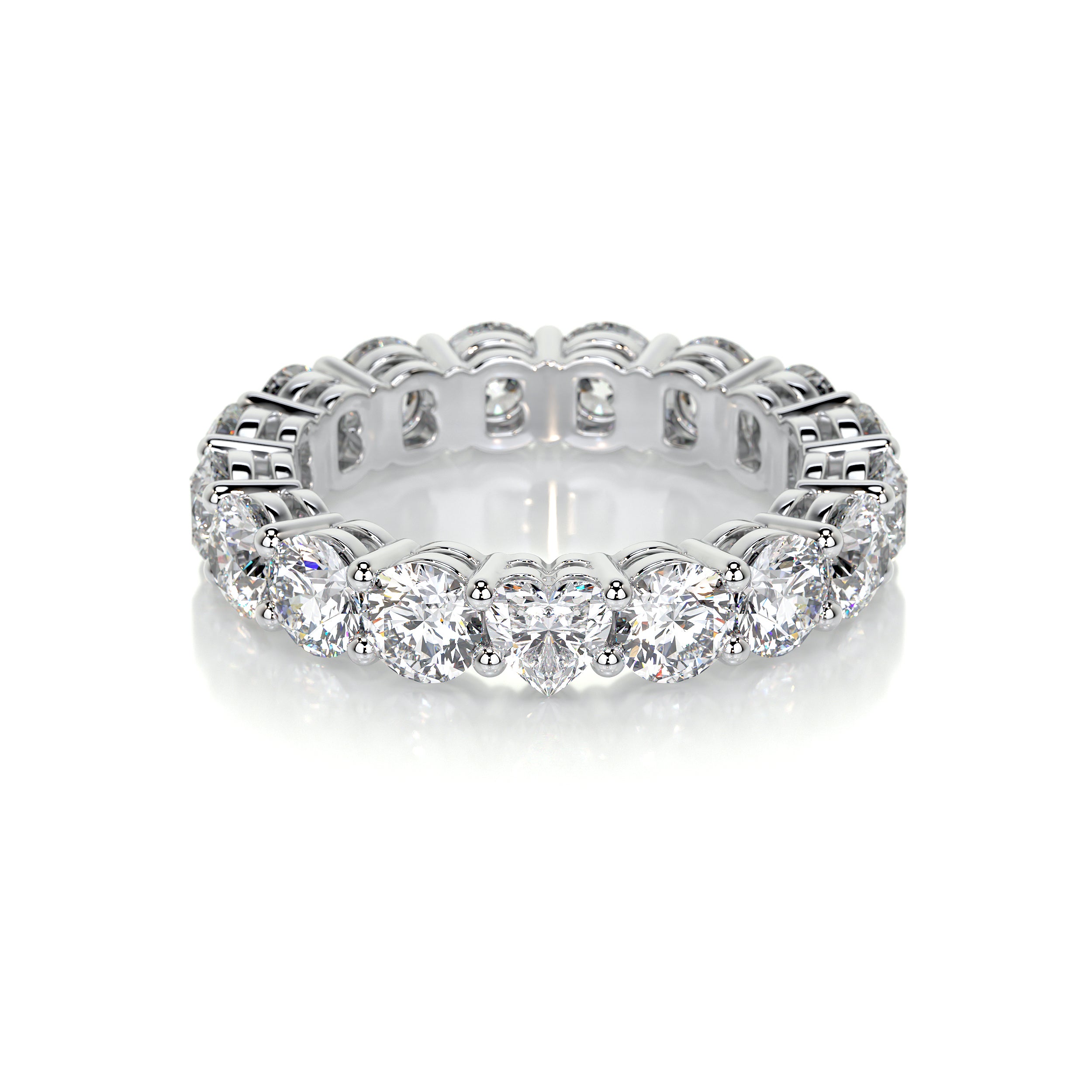 Anne Lab Grown Diamond Wedding Ring -14K White Gold、mySite、hinf8tx79