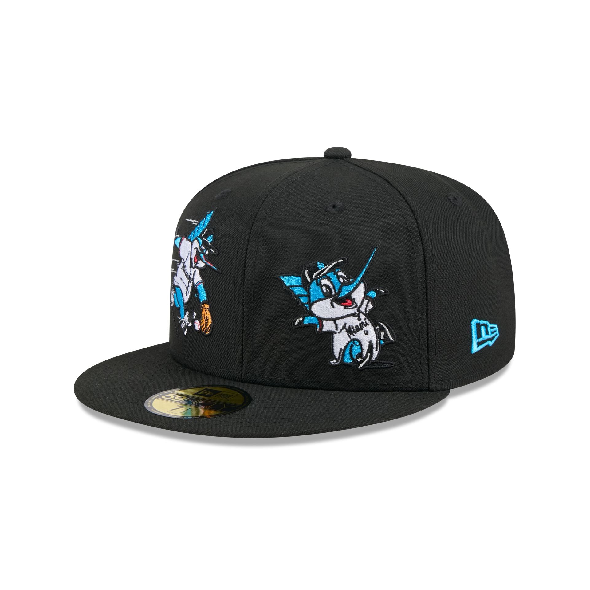 Miami Marlins Generation Mascots 59FIFTY Fitted Hat、mySite、vikingsvslions