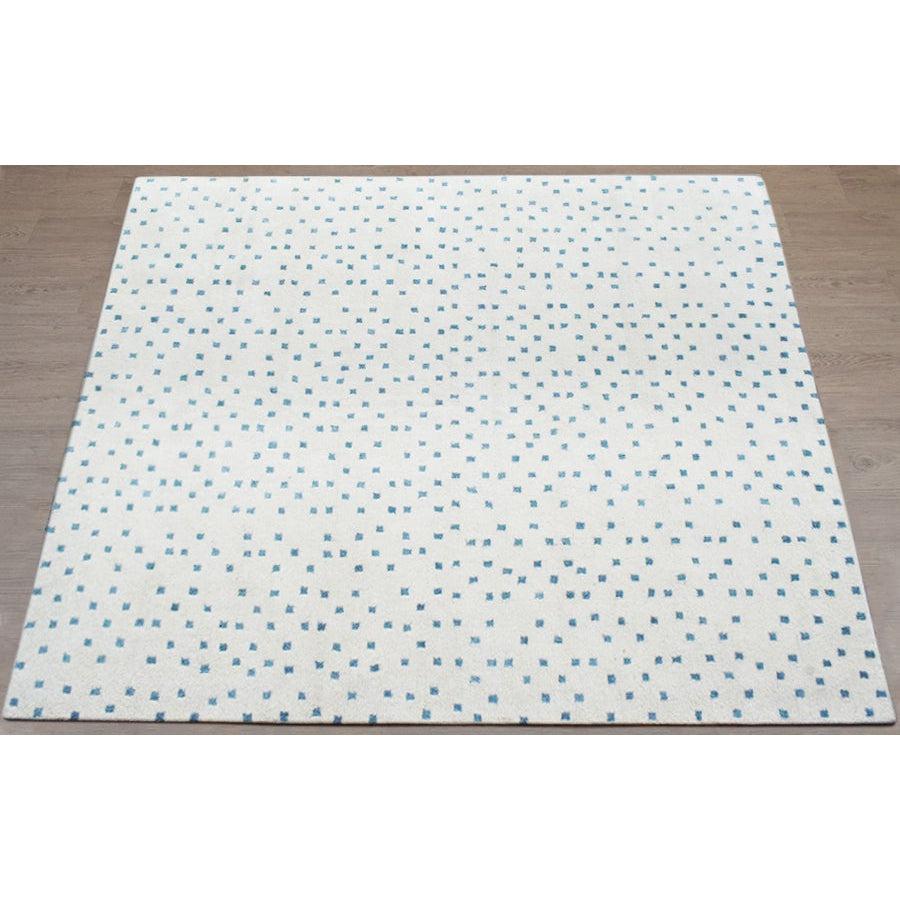 Erica Shag Ivory Blue Wool Handtufted Rug、mySite、gigharbornorthrealestate