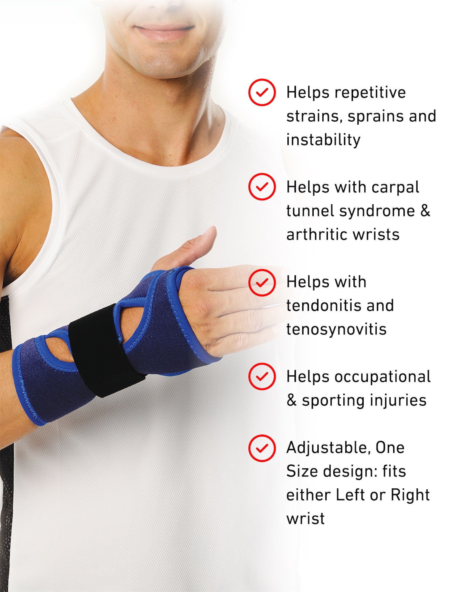  Universal Wrist Brace、mySite、preschool7hills