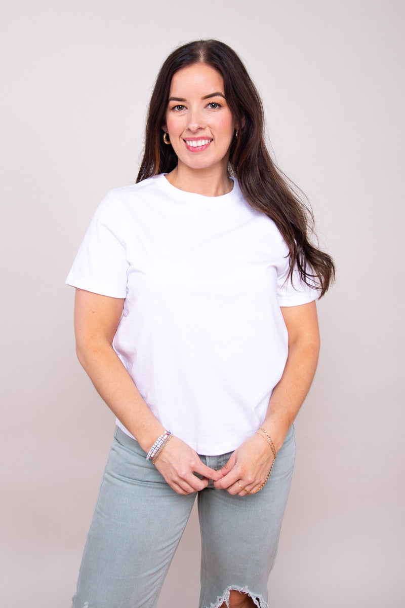 Custom Logo Tee �� Bella+Canvas Womens 6 oz Heavyweight Tee、mySite、hinf8tx79