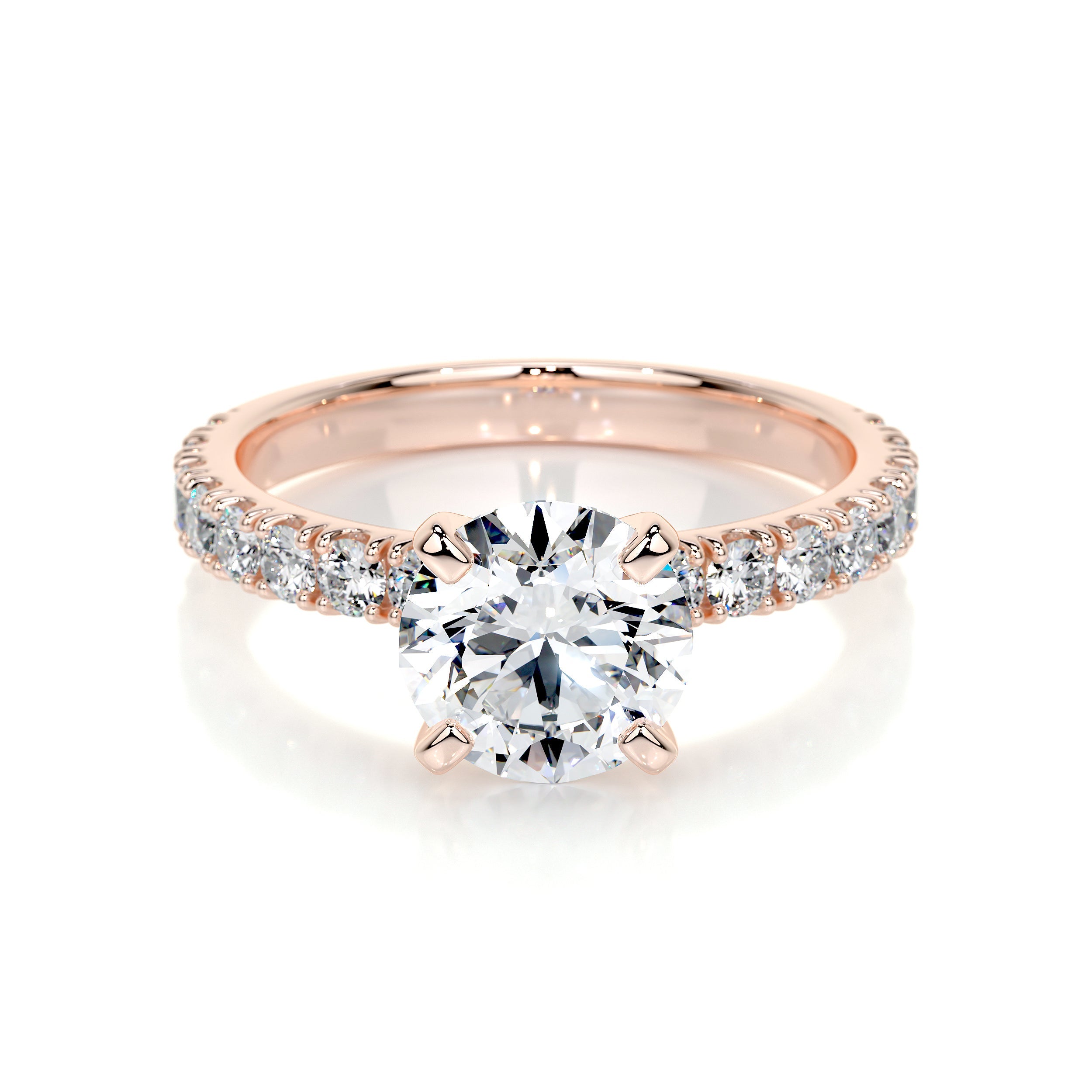 Alison Lab Grown Diamond Ring -14K Rose Gold、mySite、hinf8tx79