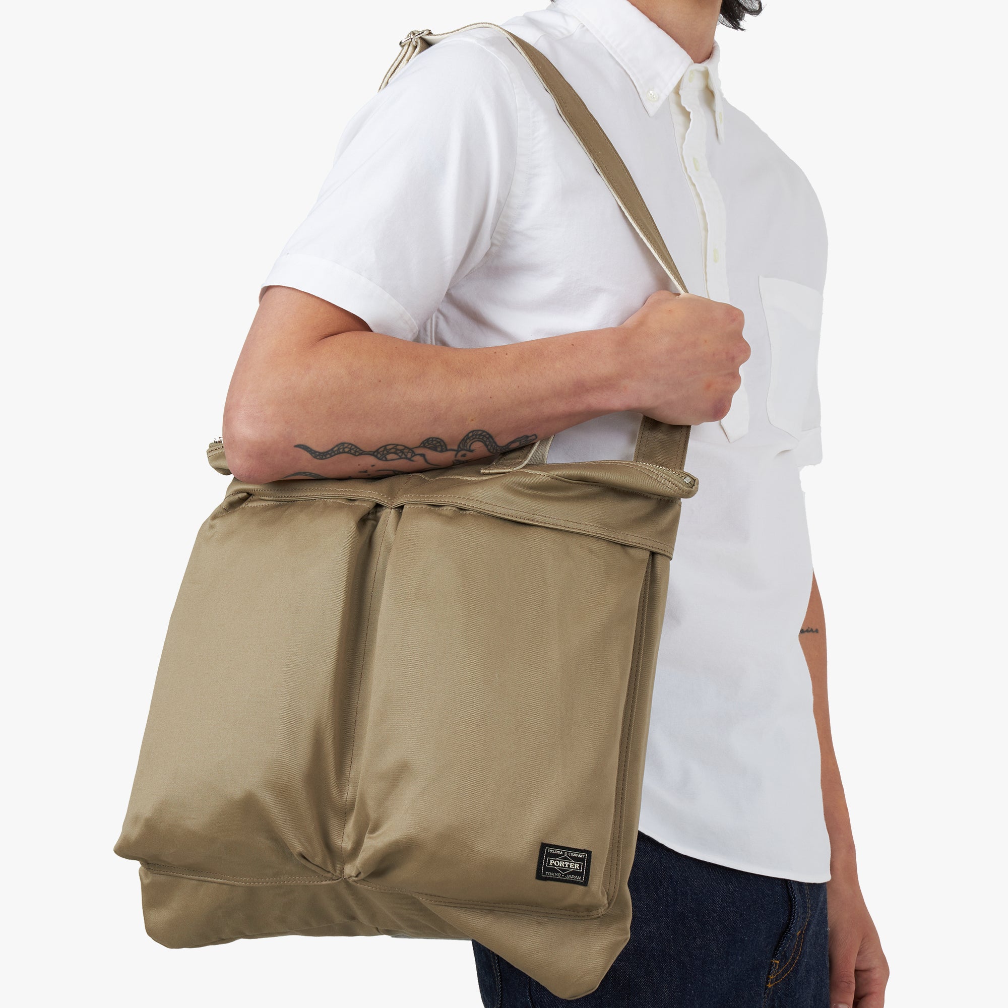  PORTER Weapon 2Way Helmet Bag / Beige、mySite、merchandisen