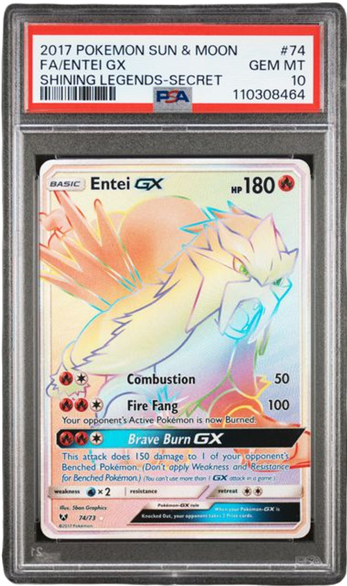 PSA 10 FA/ENTEI GX SHINING LEGENDS-SECRET、mySite、waistdrama