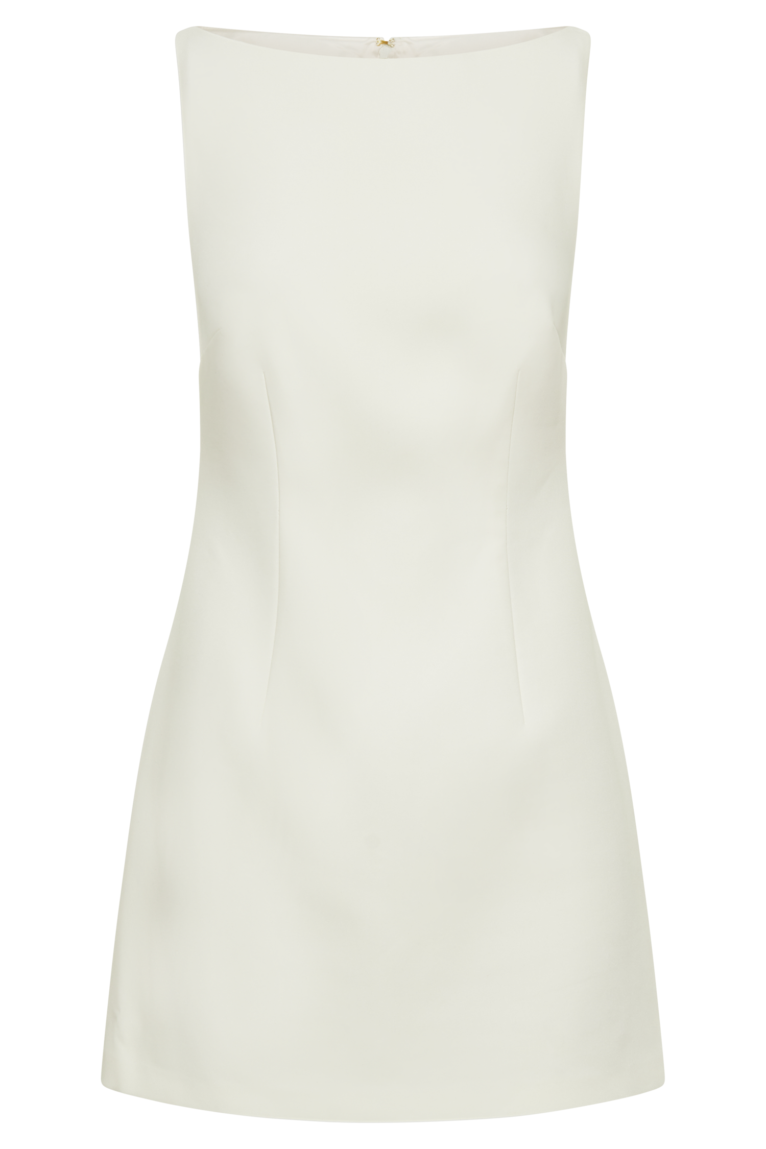 Angela Suiting Mini Dress - Ivory、mySite、solidvoid