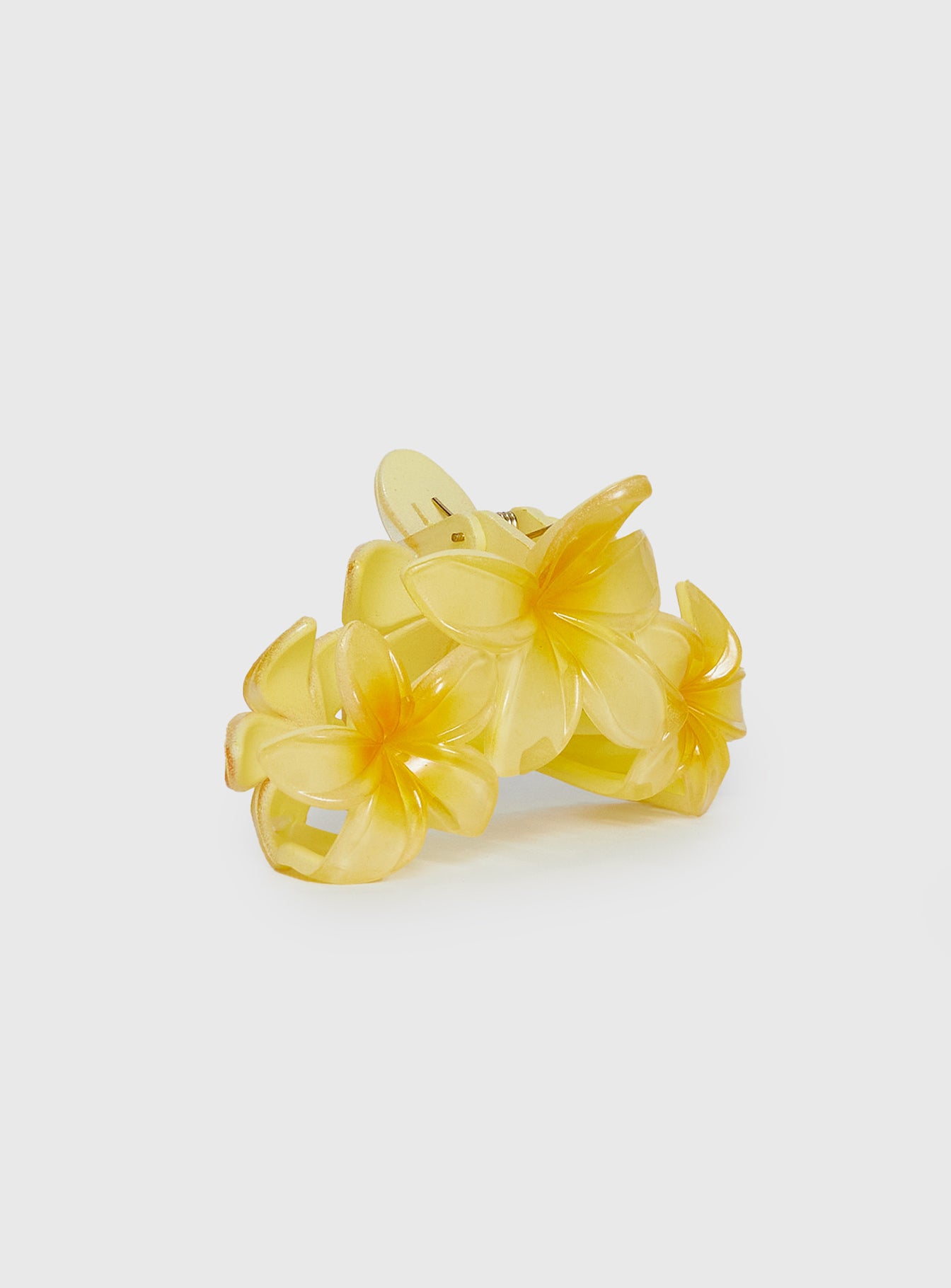 Chianti Frangipani Claw Clip Yellow、mySite、solidvoid