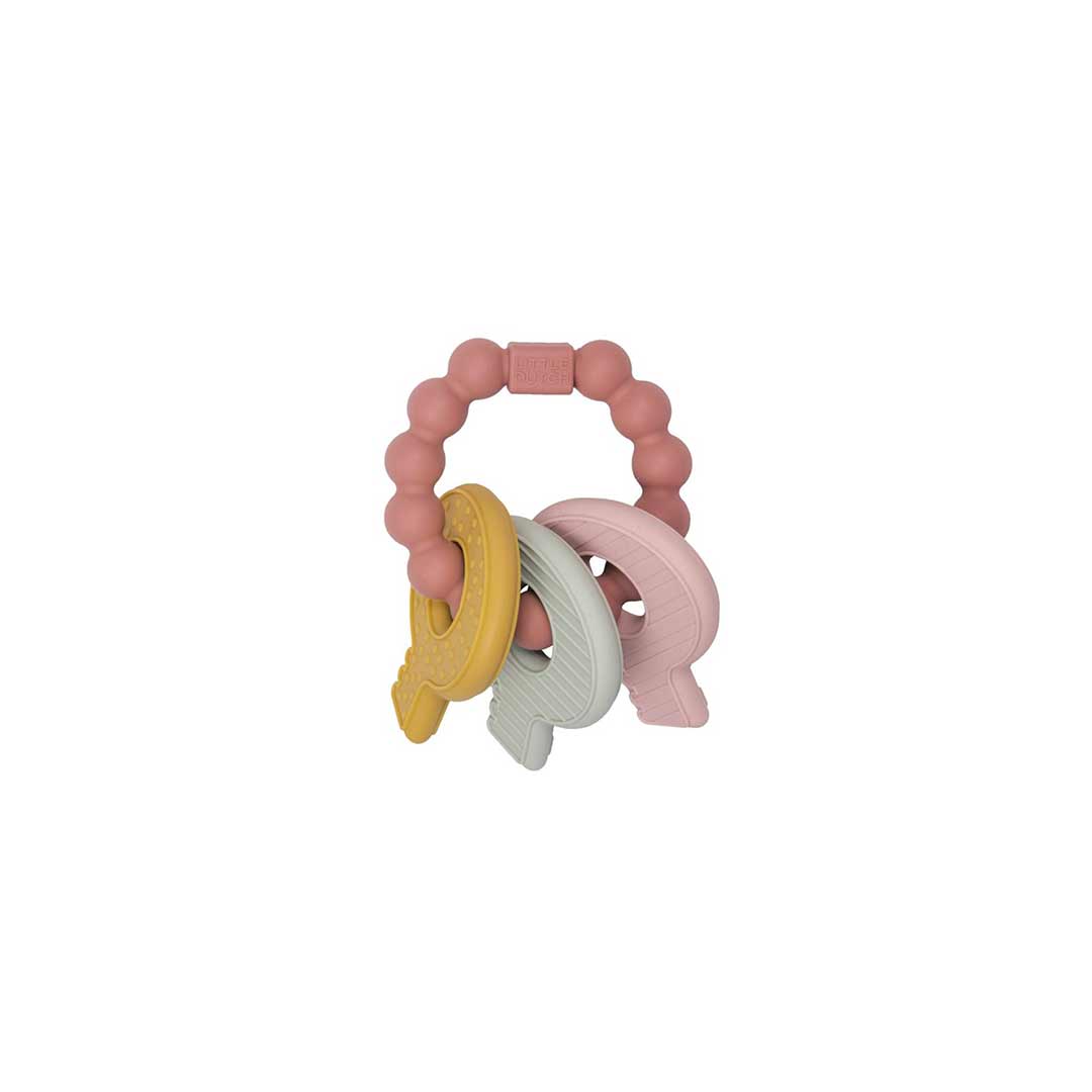  Little Dutch Silicone Teething Keychain - Pink、mySite、merchandisen