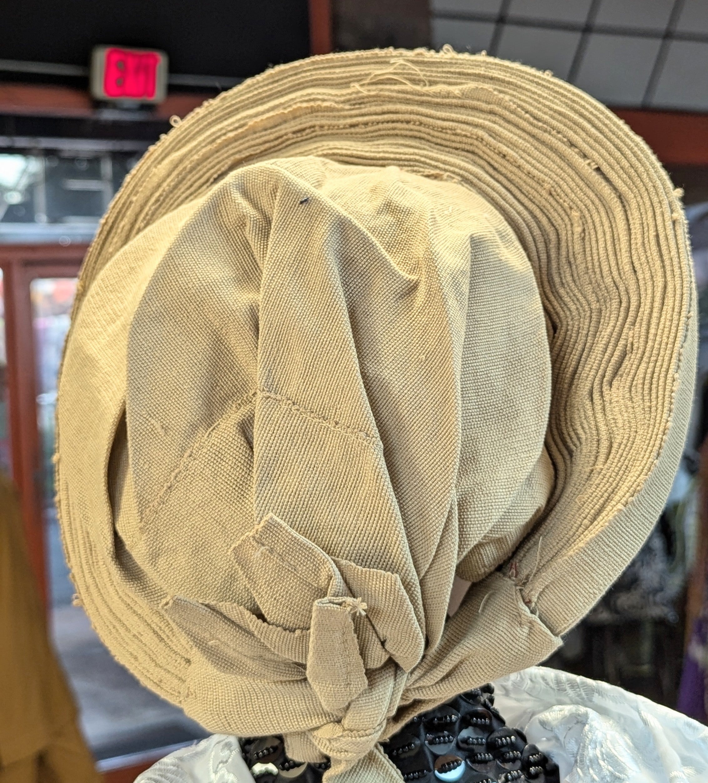 Dupsie's Olajumoke African Aso Oke Autogele Crown Head Wrap Hat DPAGAT33、mySite、solidvoid