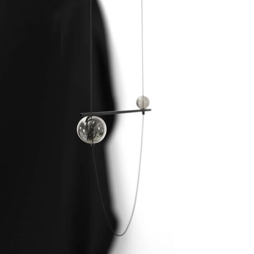  Glass Grey Abacus Necklace、mySite、elrpsem3k