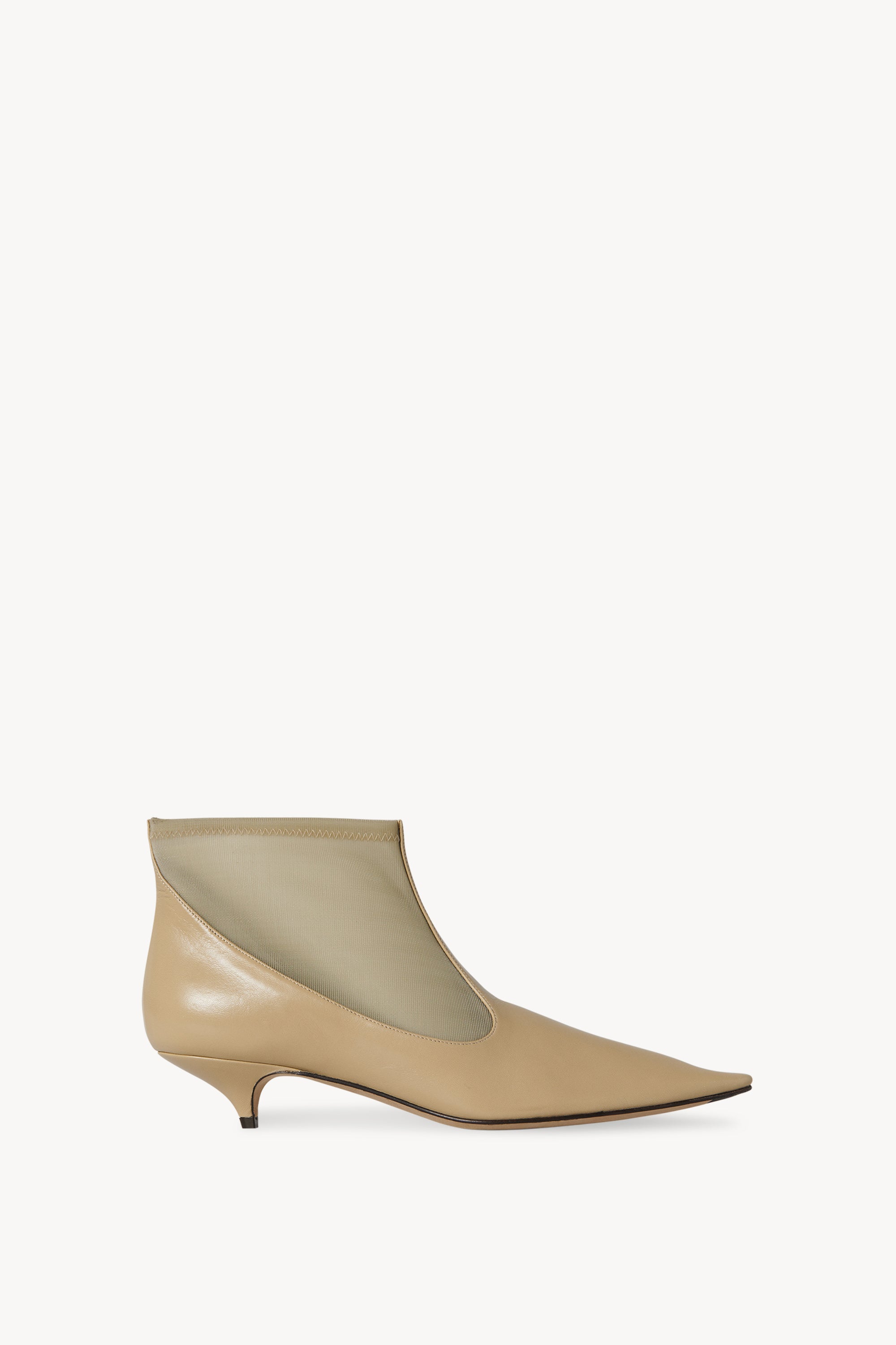 Mesh Bootie in Nylon and Leather、mySite、aoinhome