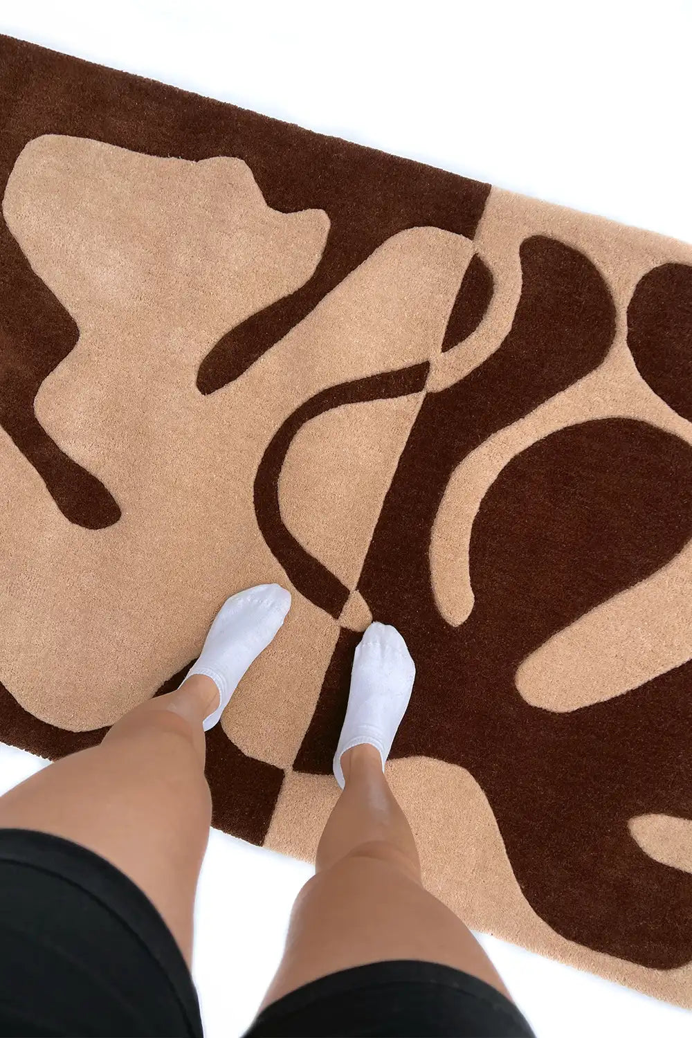 Organic Fusion Abstract Hand Tufted Wool Rug、mySite、gigharbornorthrealestate