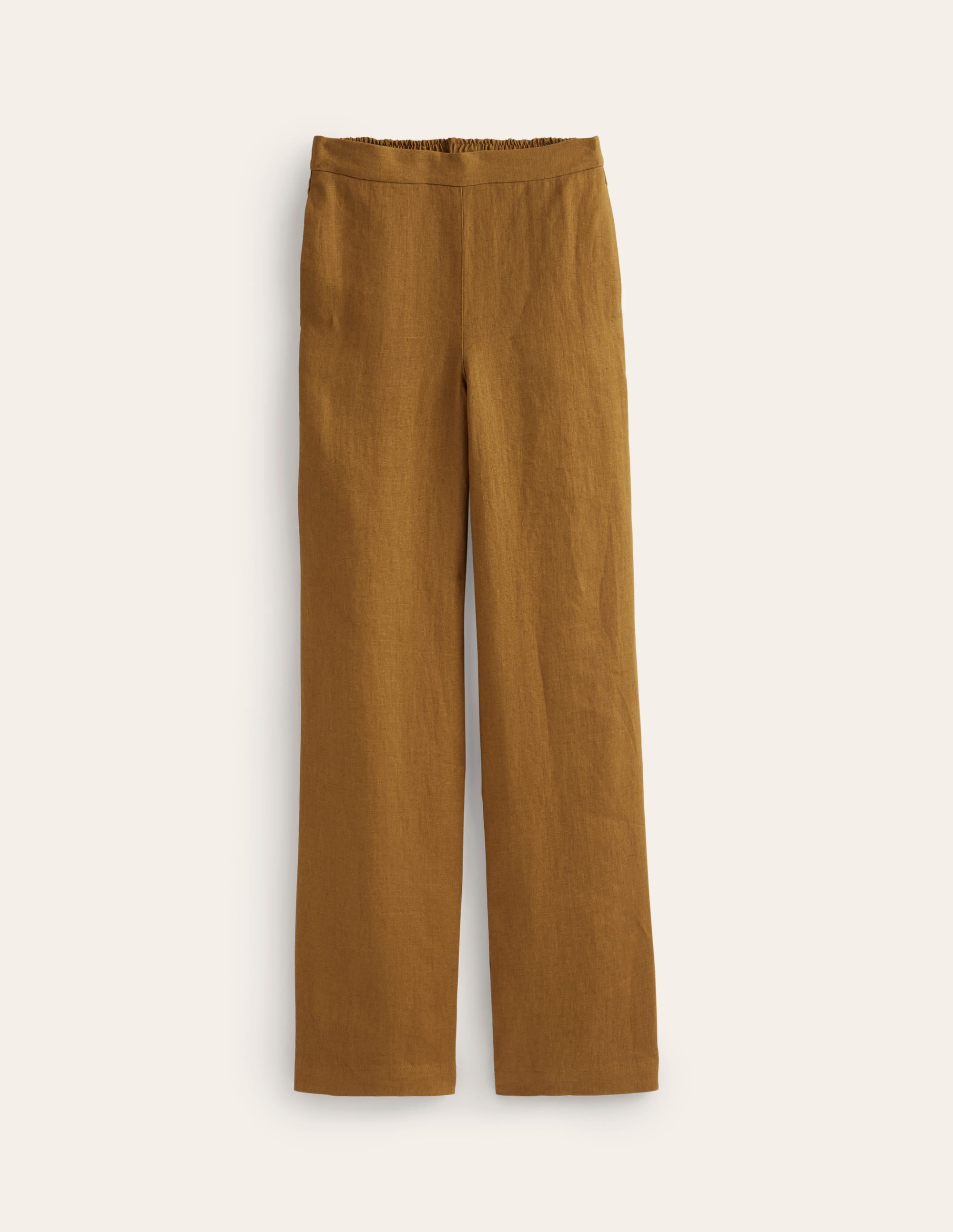  Hampstead Linen Trousers-Bronze Brown、mySite、ashleygrahame