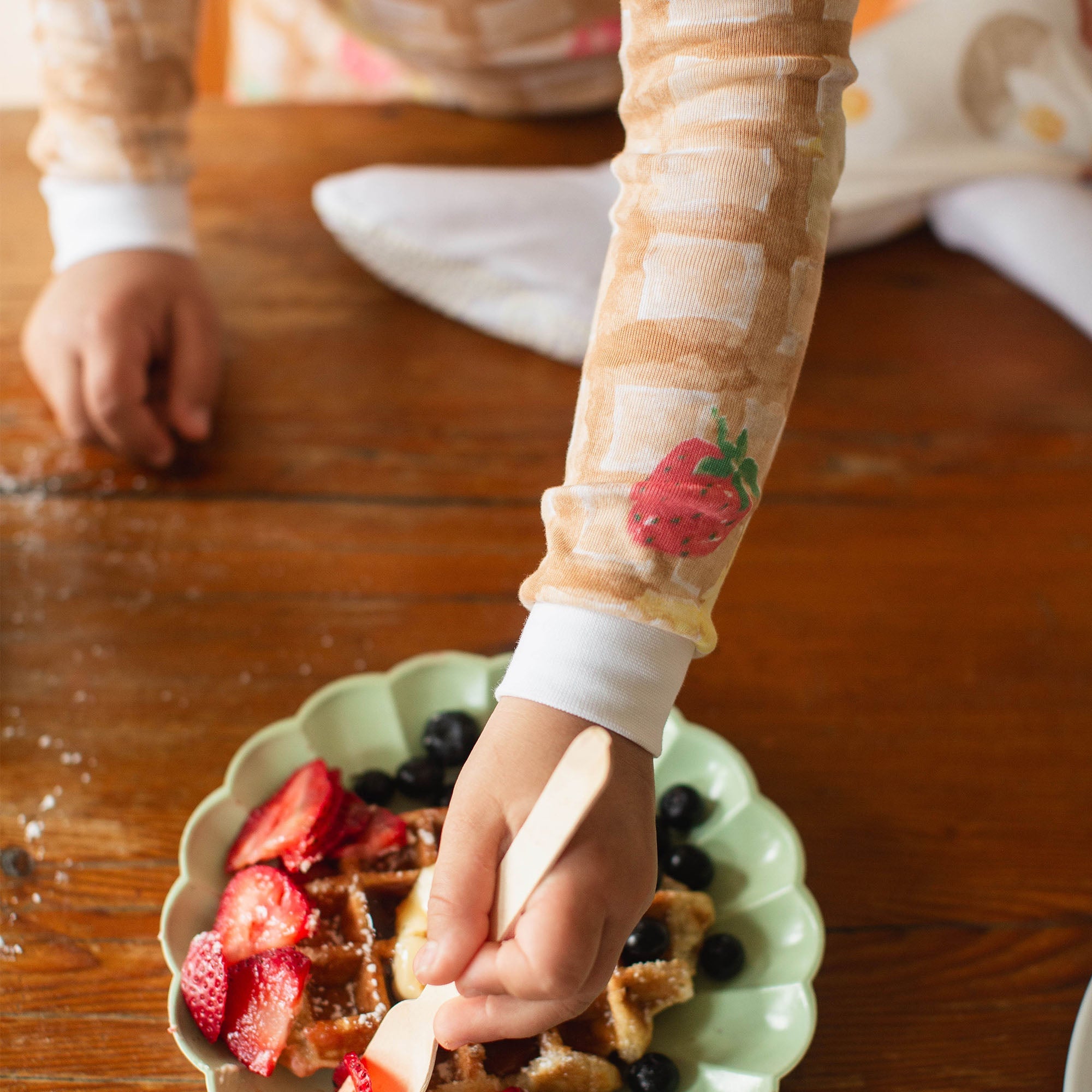  Waffle & Cheesecake Organic Two-Piece Pajamas 2 Pack、mySite、layawaytickets