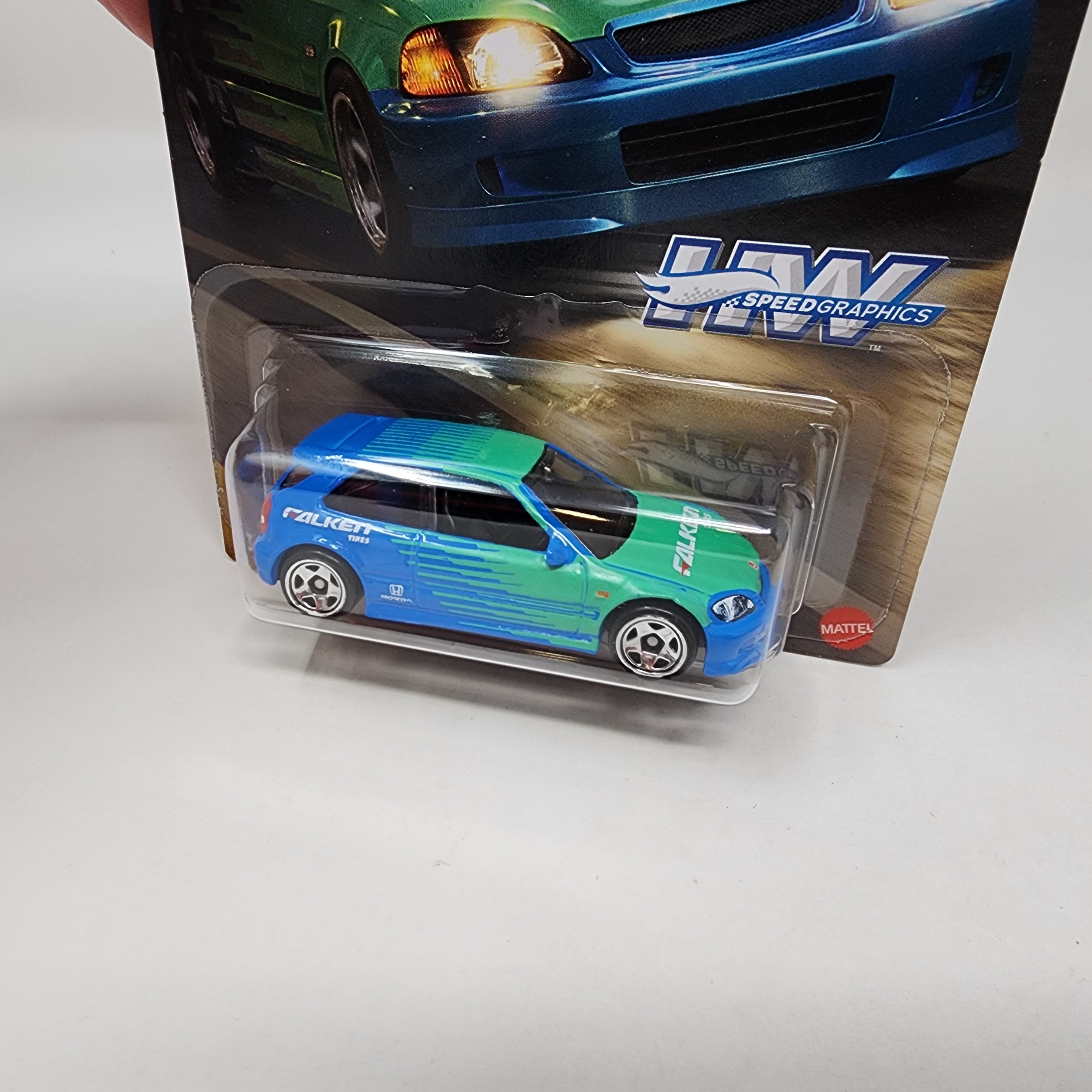 '99 Honda Civic Type R EK9 #1/5 * Hot Wheels Store Exclusive Speed Graphics、mySite、hgirdovlk