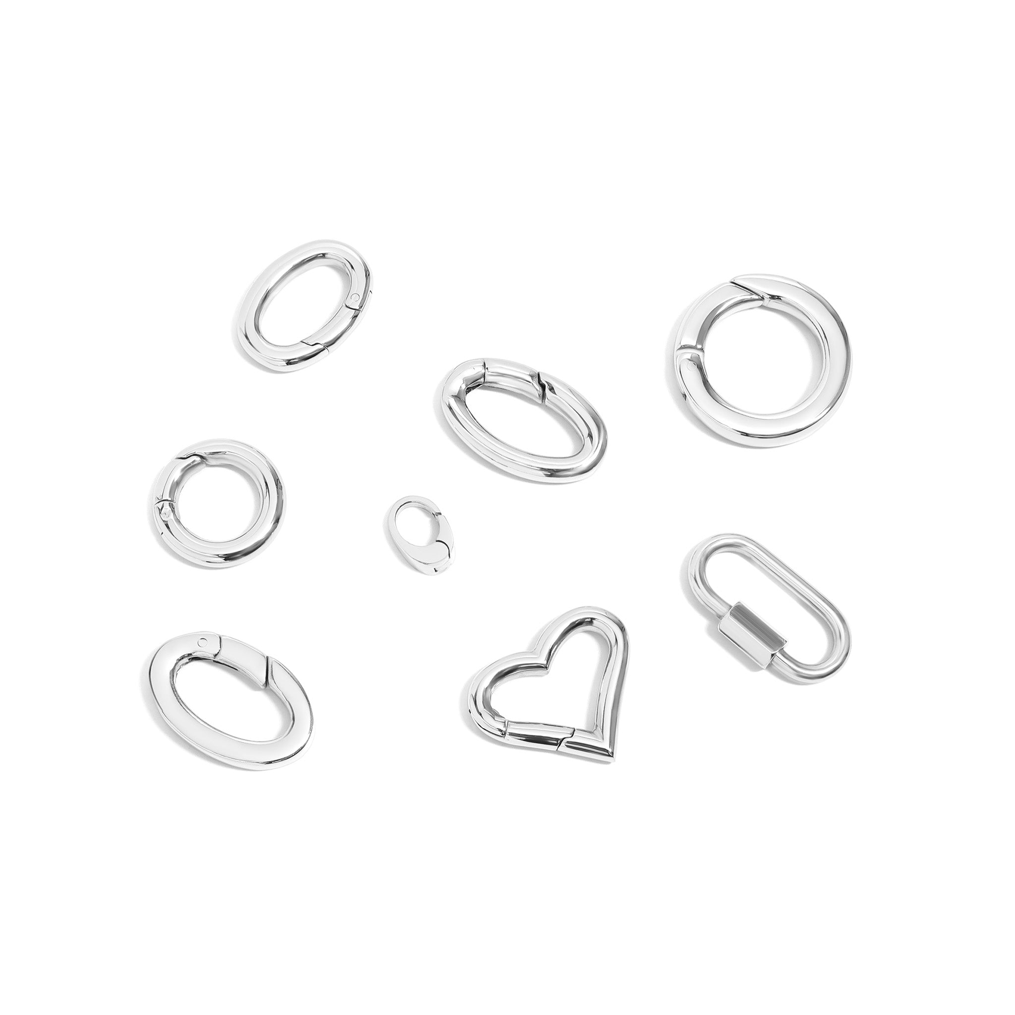 18K Gold PVD Stainess Steel Carabiner Variety Pack / BND0068、mySite、dreamappss