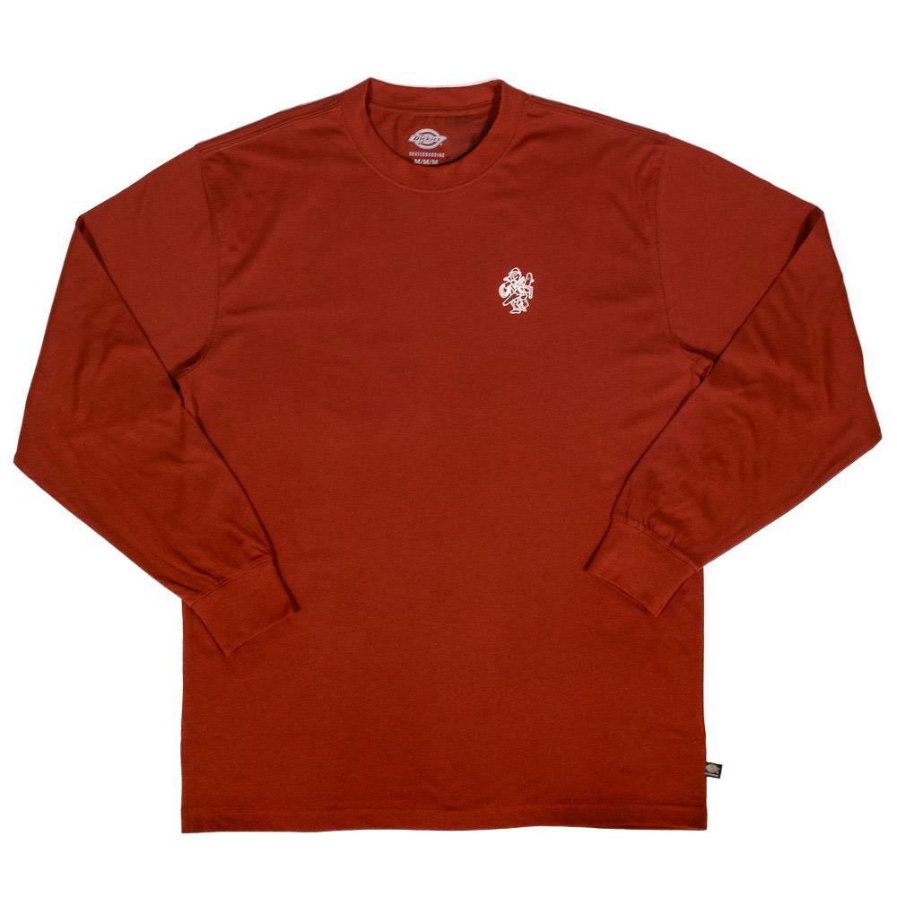  Dickies Scott City Long Sleeve T-Shirt - Fired Brick、mySite、merchandisen
