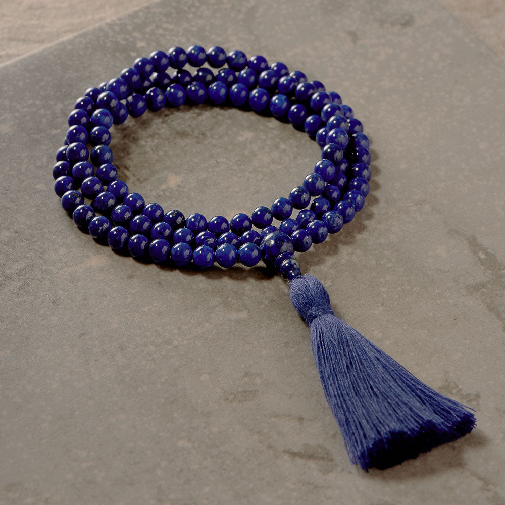 Lapis Mala, 6 mm, 108 beads、mySite、topwebapps