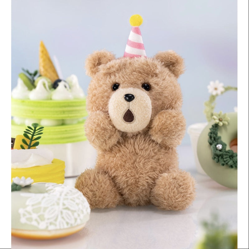  Ted2 Teddy Bear Action Plush Pendant Series Party Bear、mySite、greenlandpopulation