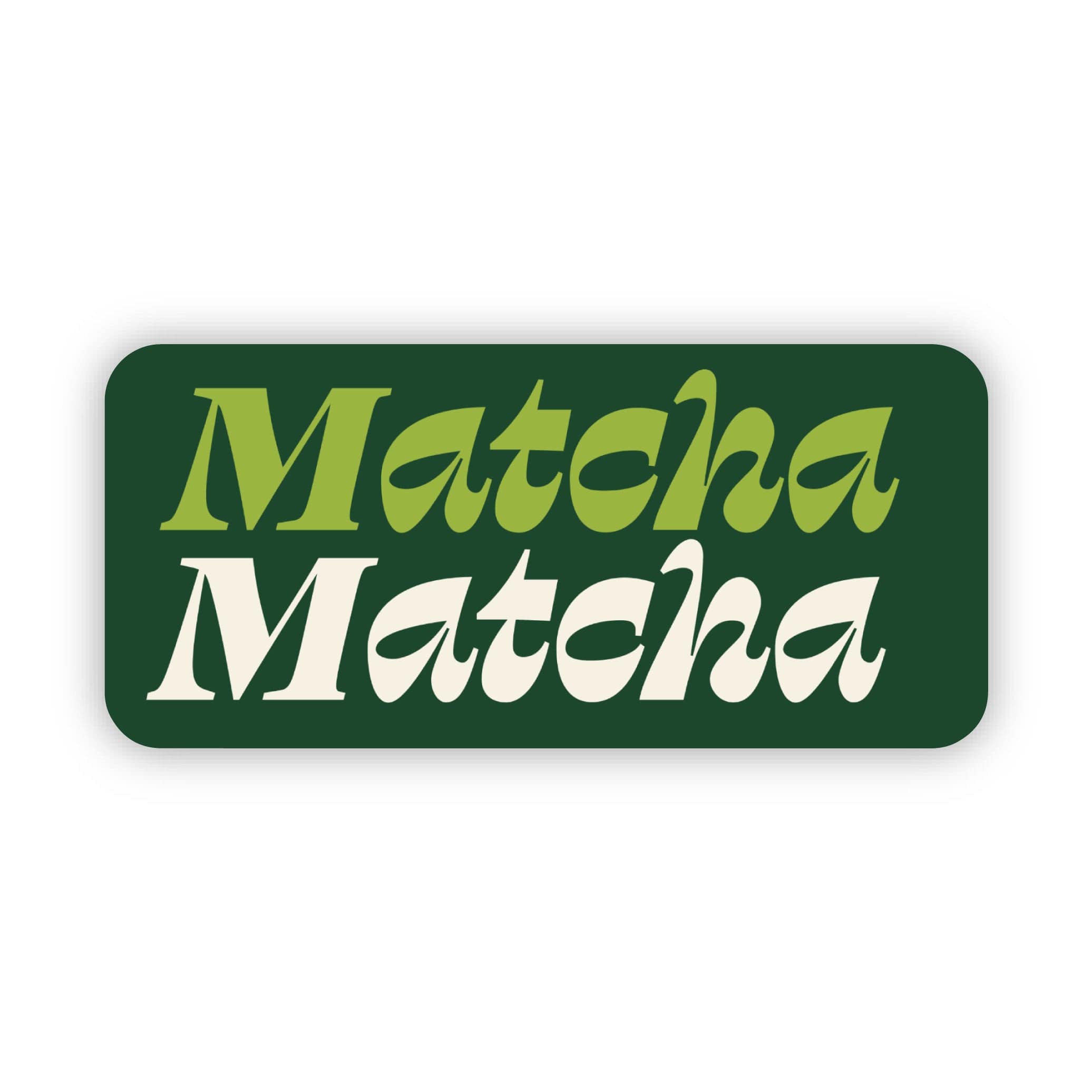  Matcha Stacked Text Sticker、mySite、elrpsem3k