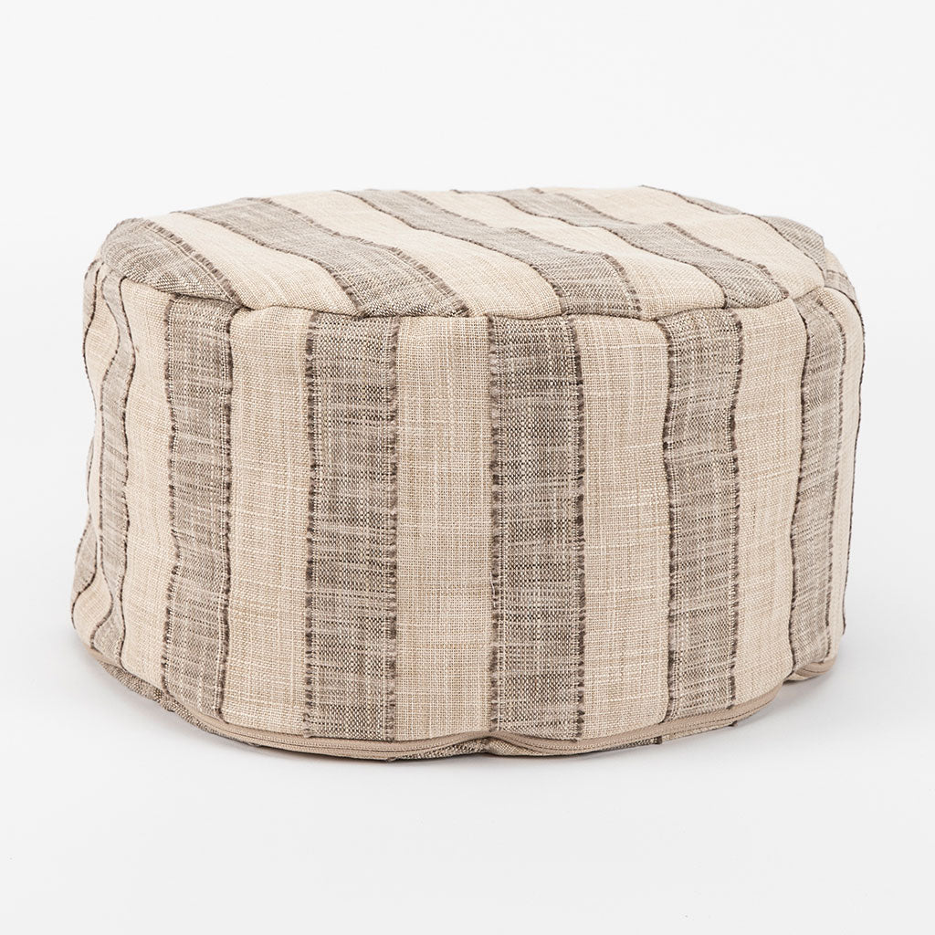 Coffee Stripe Buckwheat Hull Zafu - COVER ONLY、mySite、topwebapps