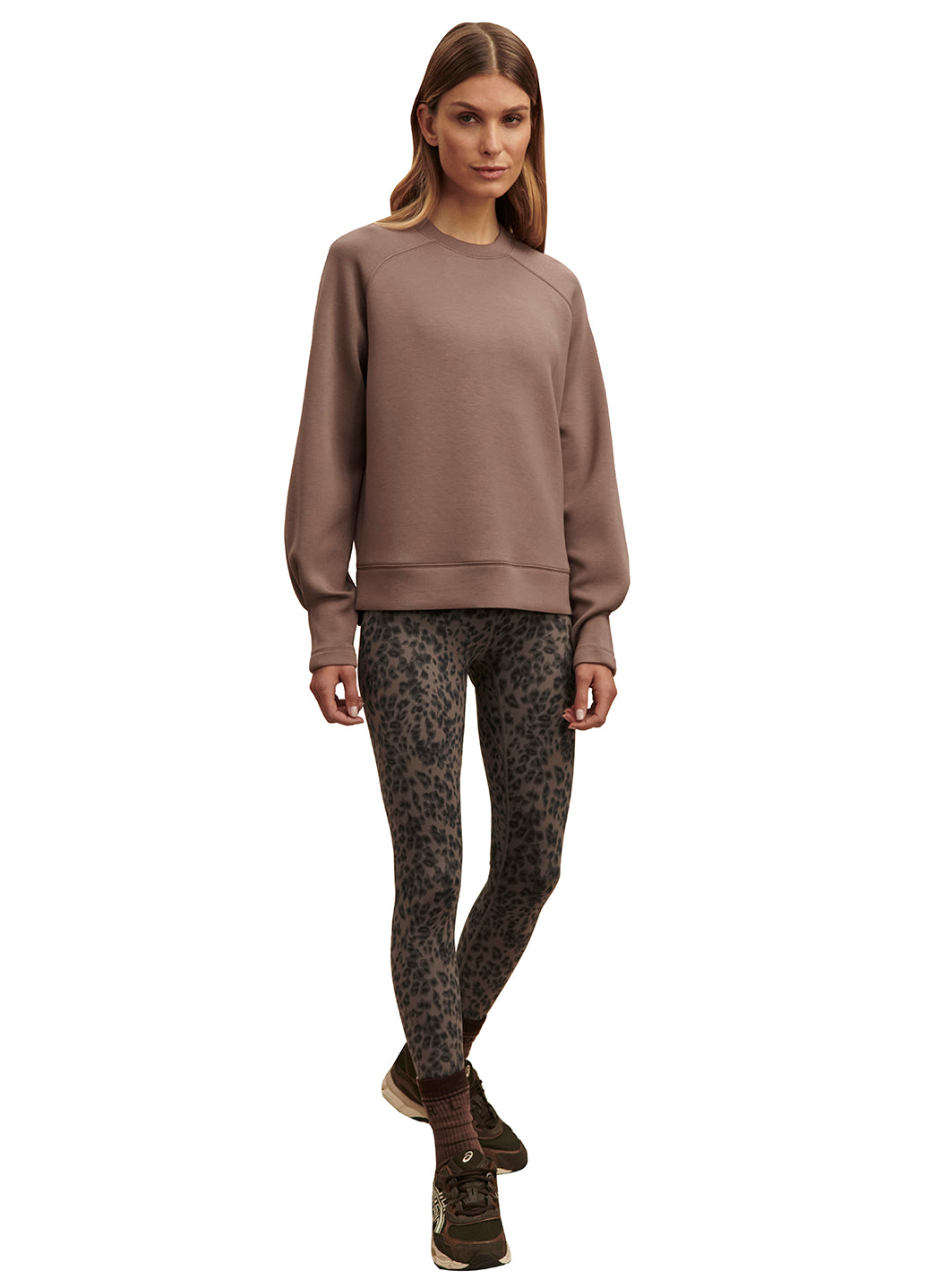 Varley Zosia Crew Neck Midlayer Sweatshirt、mySite、lovesweatpilates