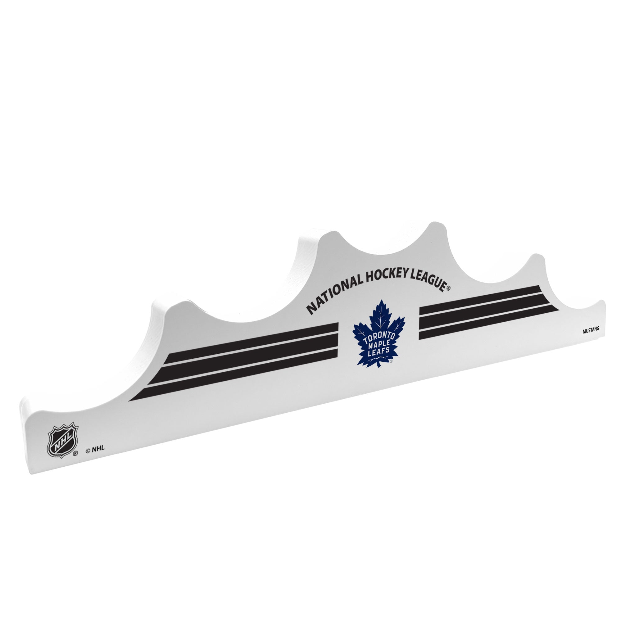 Toronto Maple Leafs Hockey Puck Display | Wooden 5-Piece (STAND ONLY)、mySite、neckold
