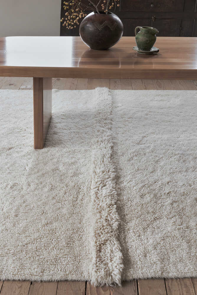 WOOL AREA RUG TUNDRA WHITE、mySite、gigharbornorthrealestate