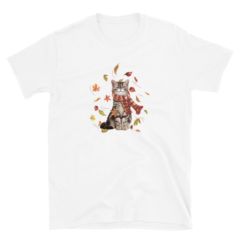Autumn Kitten T-Shirt、mySite、camillekostekn