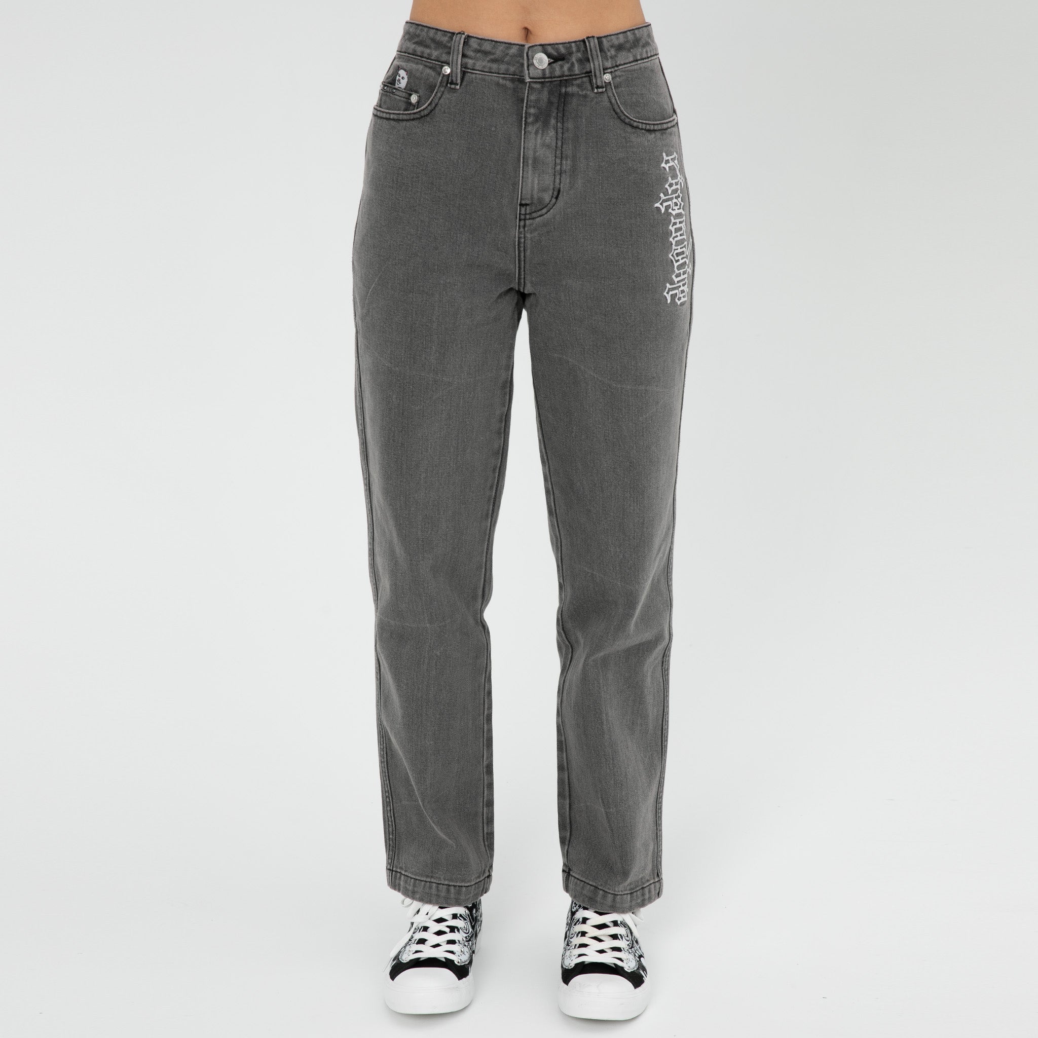  Los Feliz Denim Pants (Charcoal Stone Wash)、mySite、merchandisen