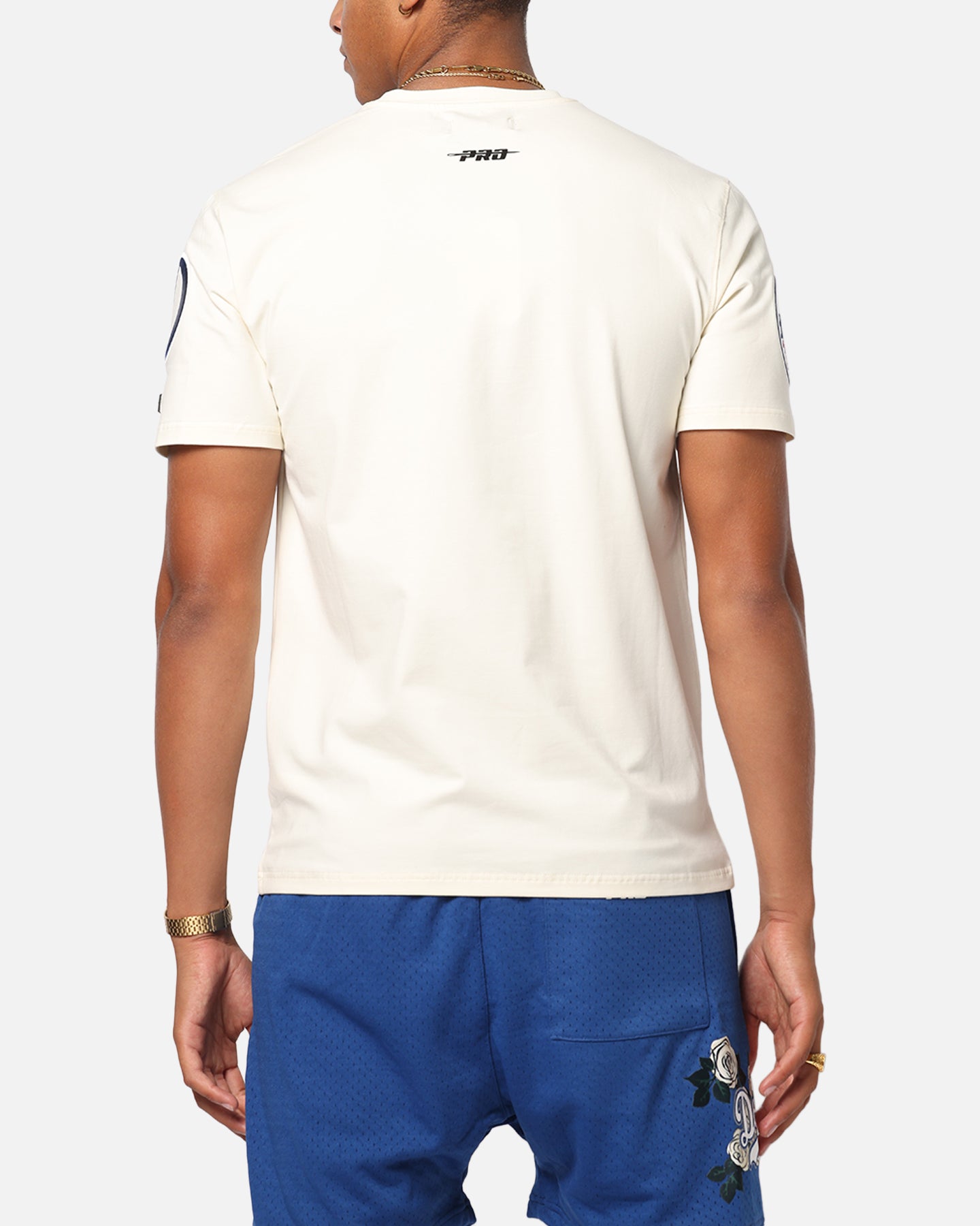 Pro Standard Los Angeles Dodgers Roses T-Shirt Eggshell、mySite、zt4zffjzw