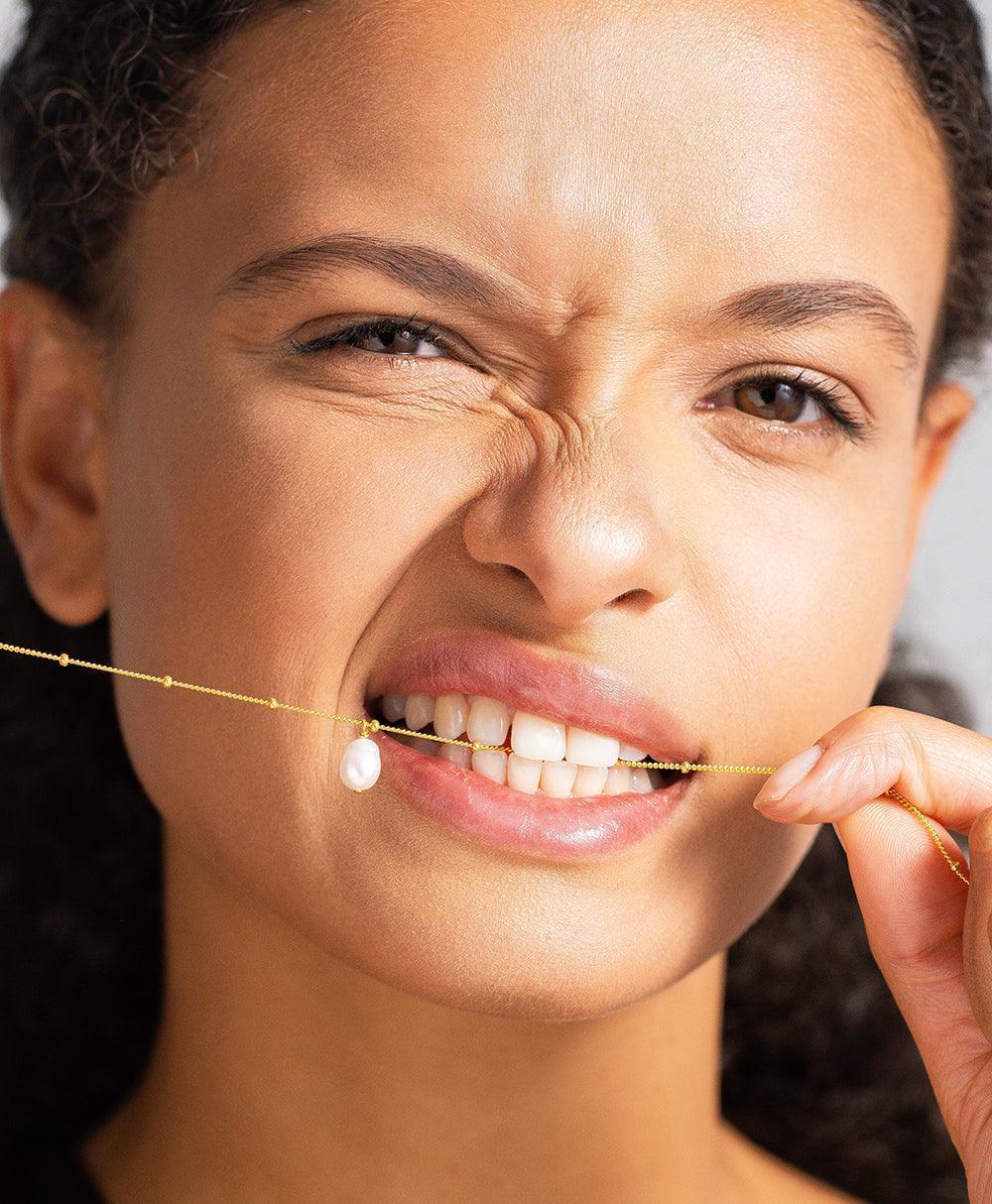 Ada Necklace 18ct Gold Plated、mySite、botmansion