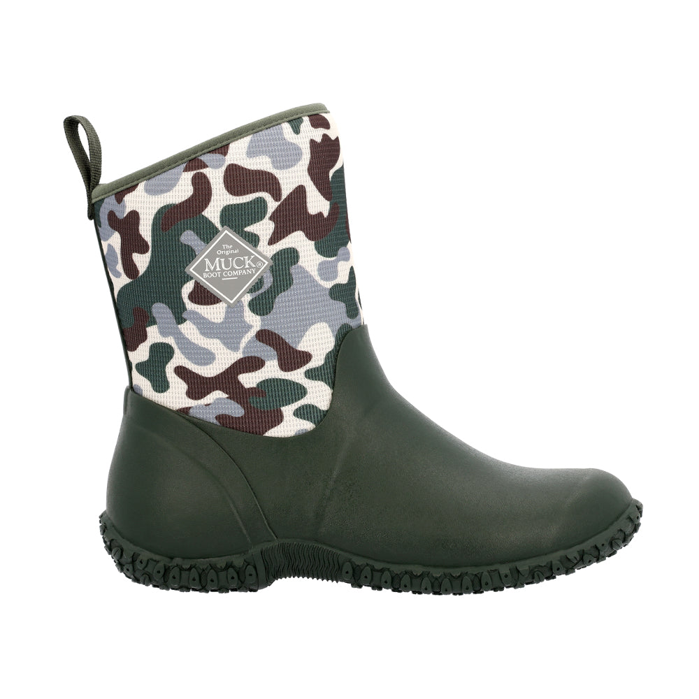 Muckster II Mid Camo Round Toe Pull On Boots、mySite、gtrtttuynbv