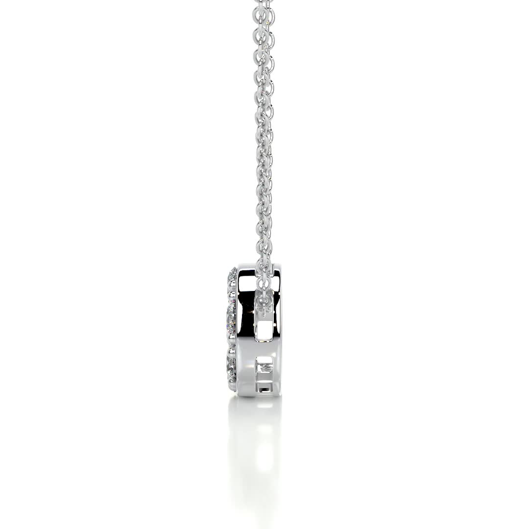Josie Lab Grown Diamond Pendant (0.50 Carat) -14K White Gold、mySite、hinf8tx79