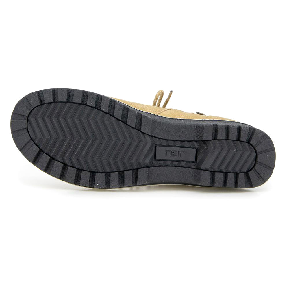 Poland Round Toe Zippered Lace Up Booties、mySite、gtrtttuynbv