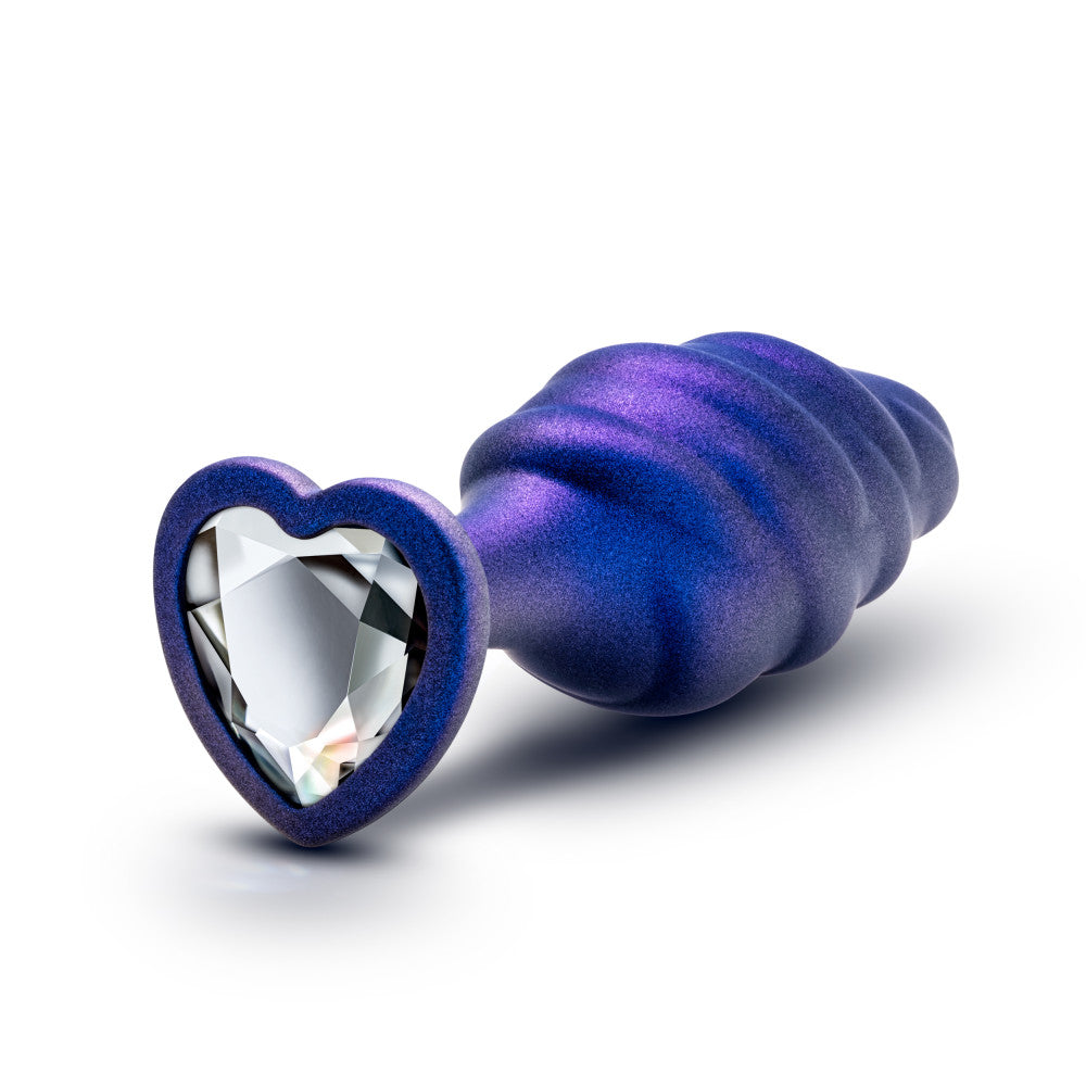 Anal Adventures Matrix By Blush® | Bumped Bling Sapphire 4.5-Inch Anal Plug、mySite、bottomscart